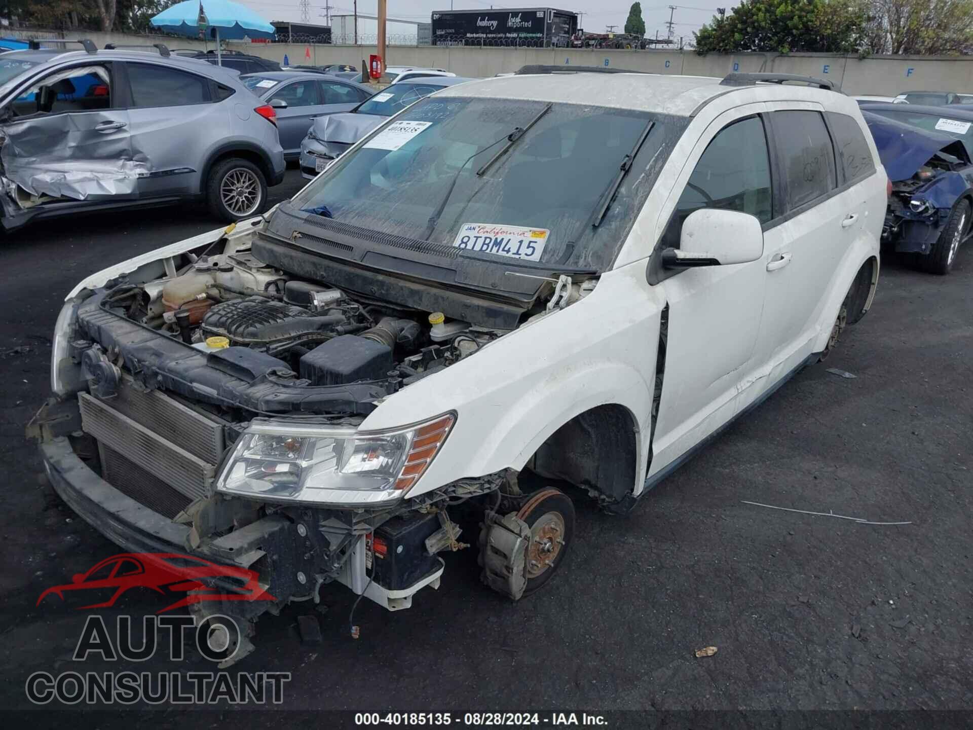 DODGE JOURNEY 2017 - 3C4PDCBG4HT572833