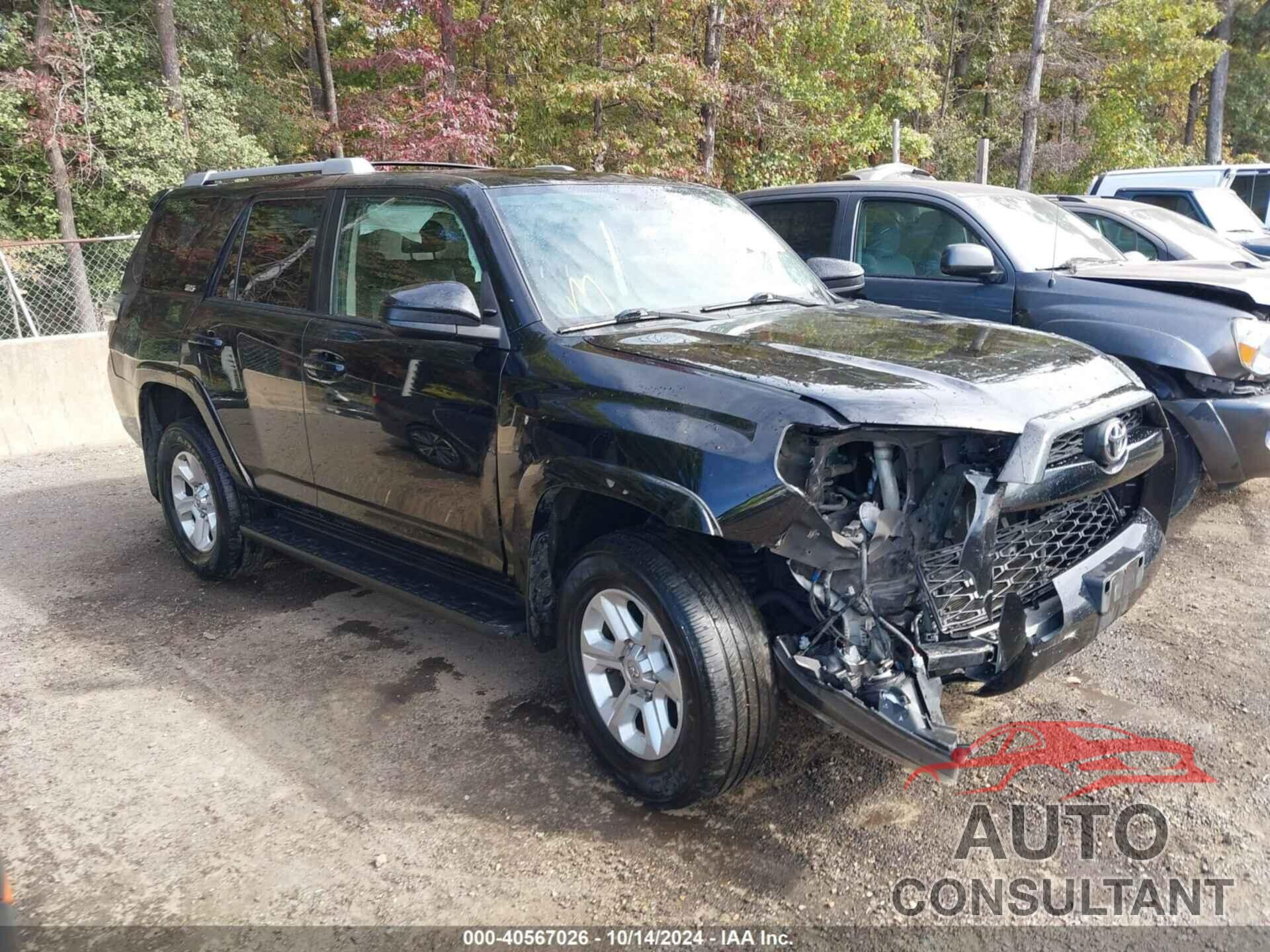 TOYOTA 4RUNNER 2016 - JTEBU5JR8G5348841