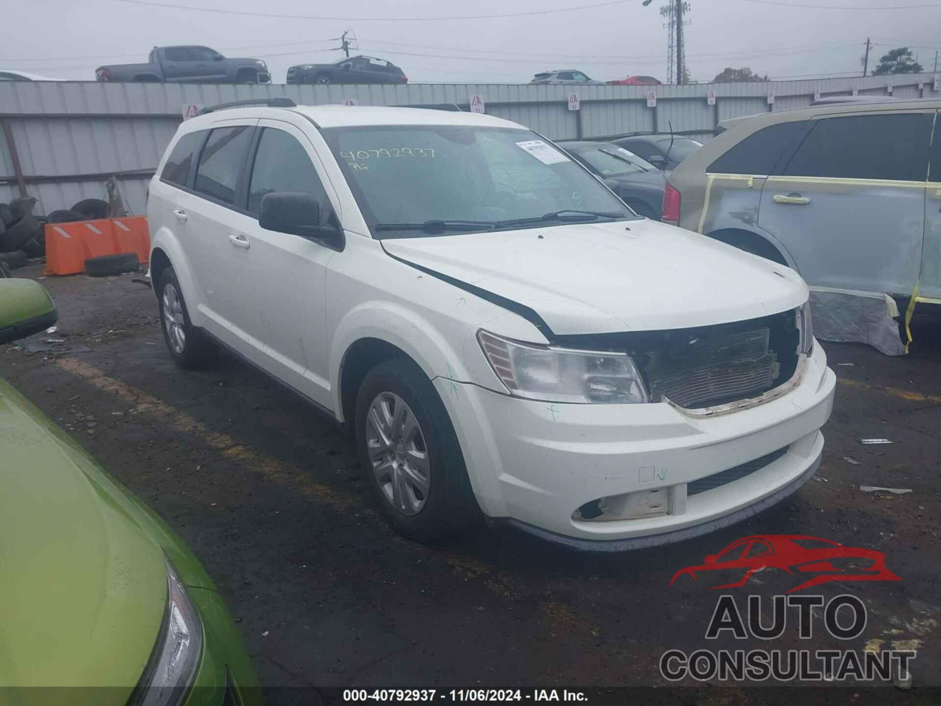 DODGE JOURNEY 2017 - 3C4PDCAB3HT529770