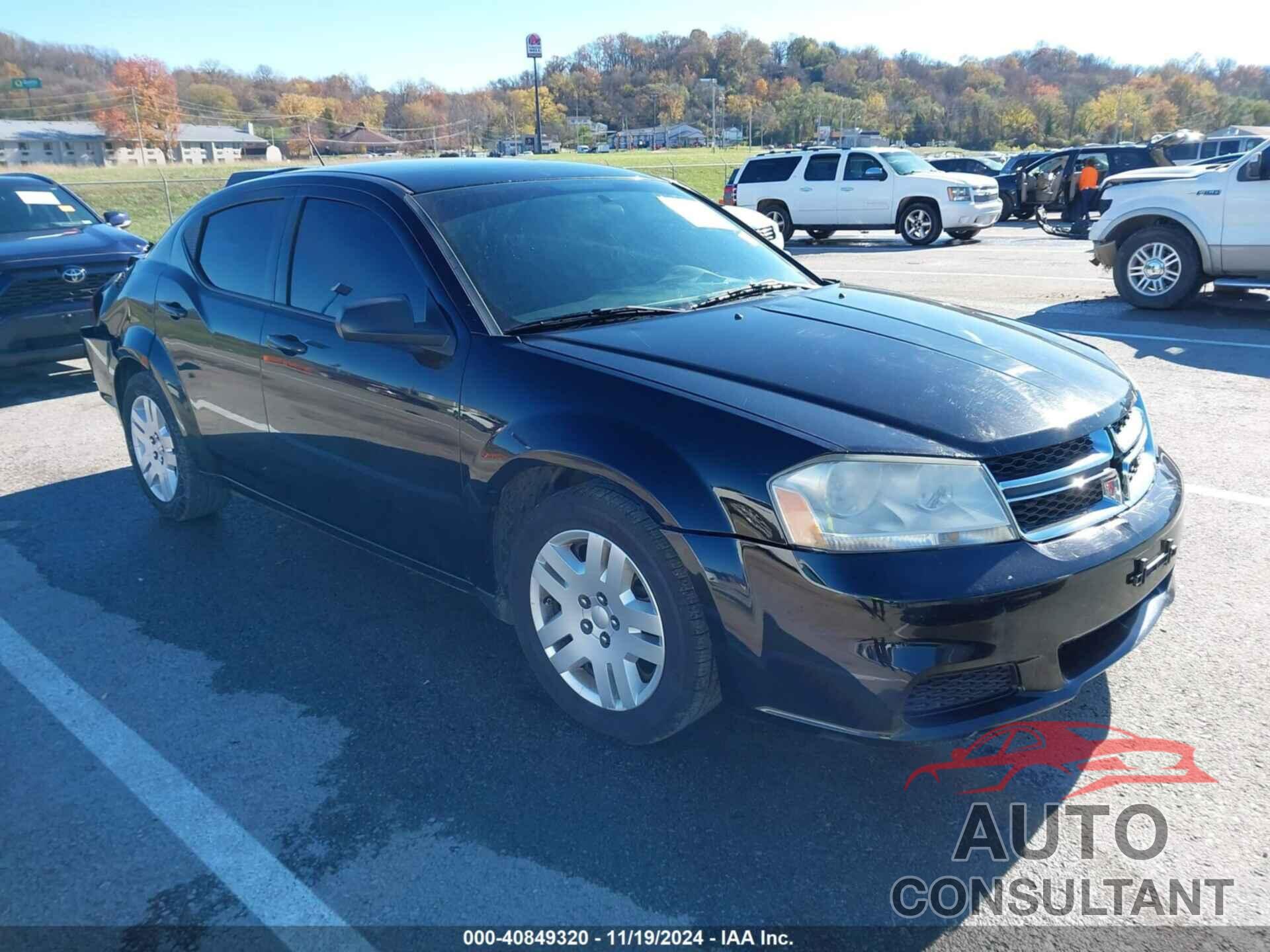 DODGE AVENGER 2014 - 1C3CDZAB4EN196240