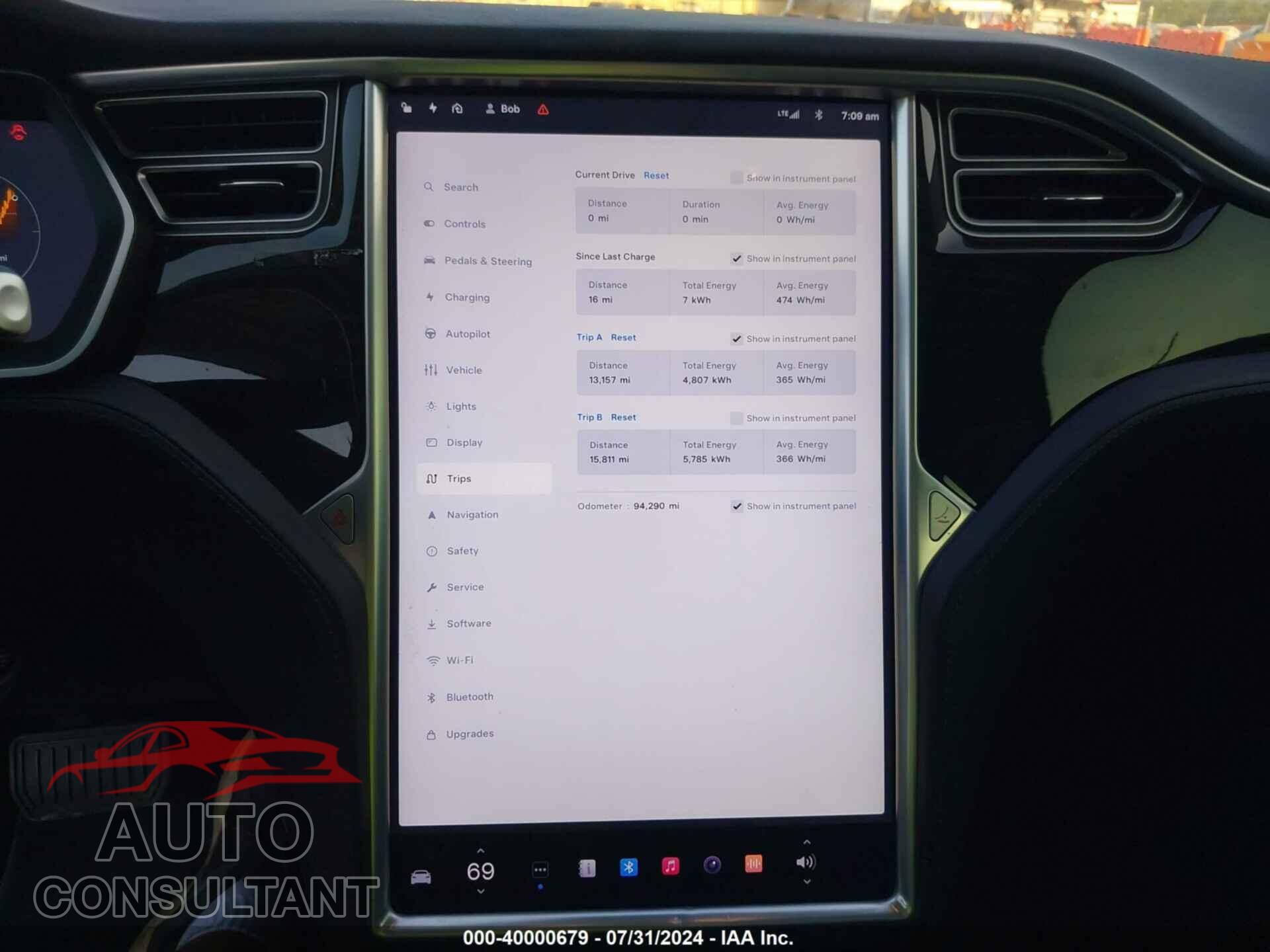 TESLA MODEL S 2016 - 5YJSA1E23GF144109