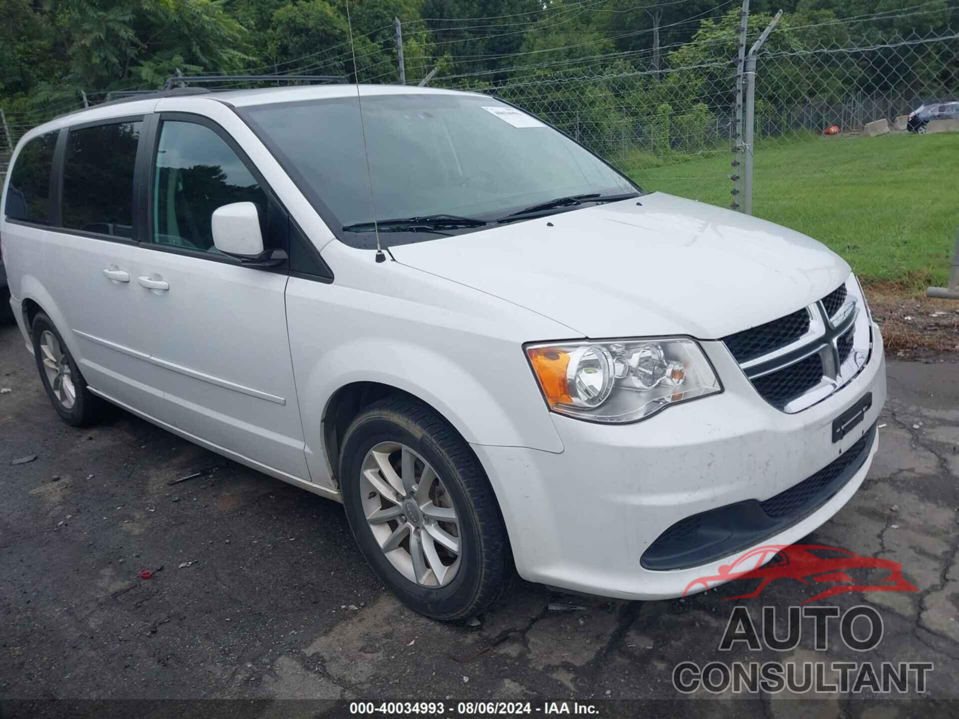 DODGE GRAND CARAVAN 2016 - 2C4RDGCG0GR396458