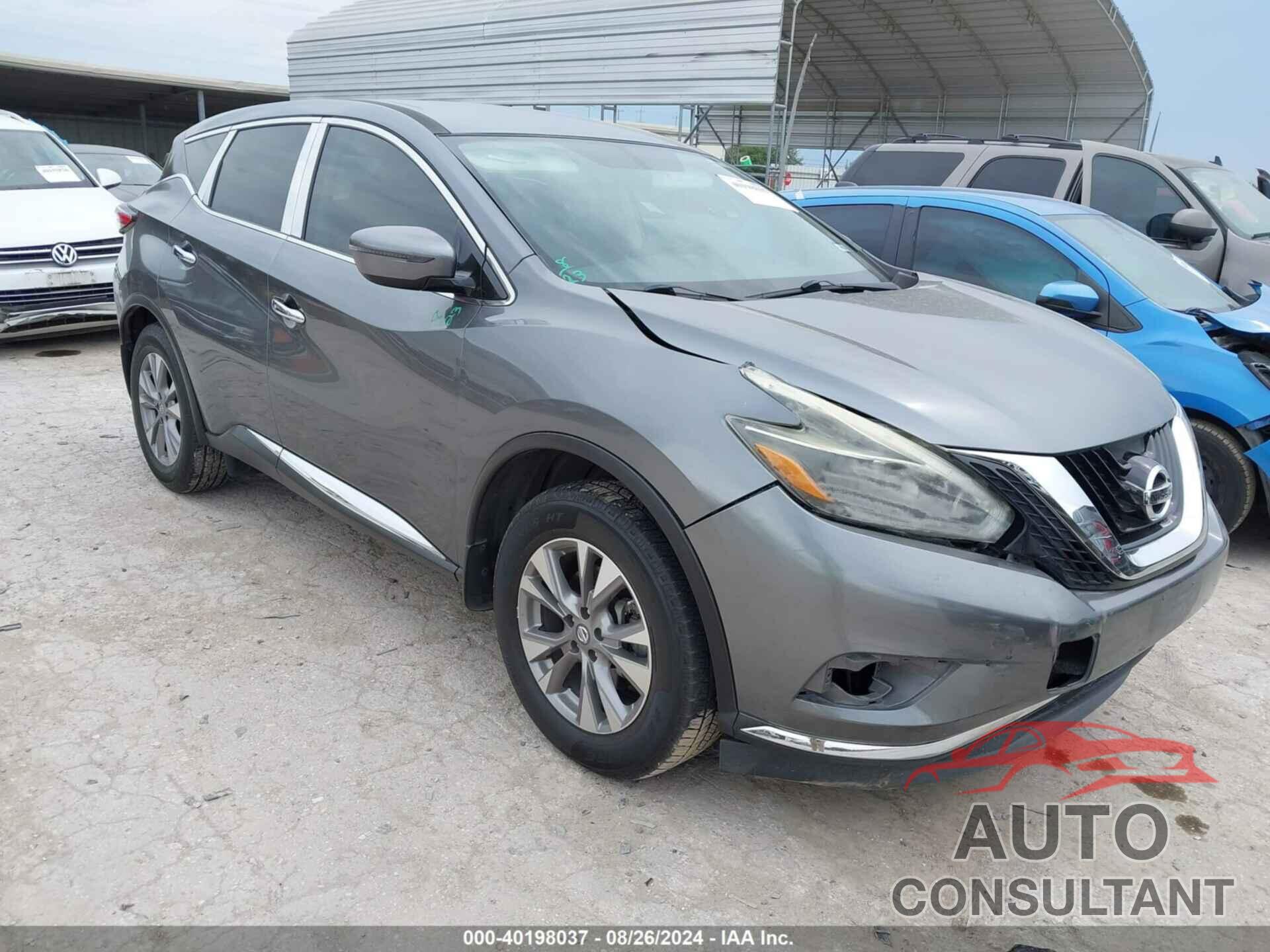 NISSAN MURANO 2018 - 5N1AZ2MG5JN198796