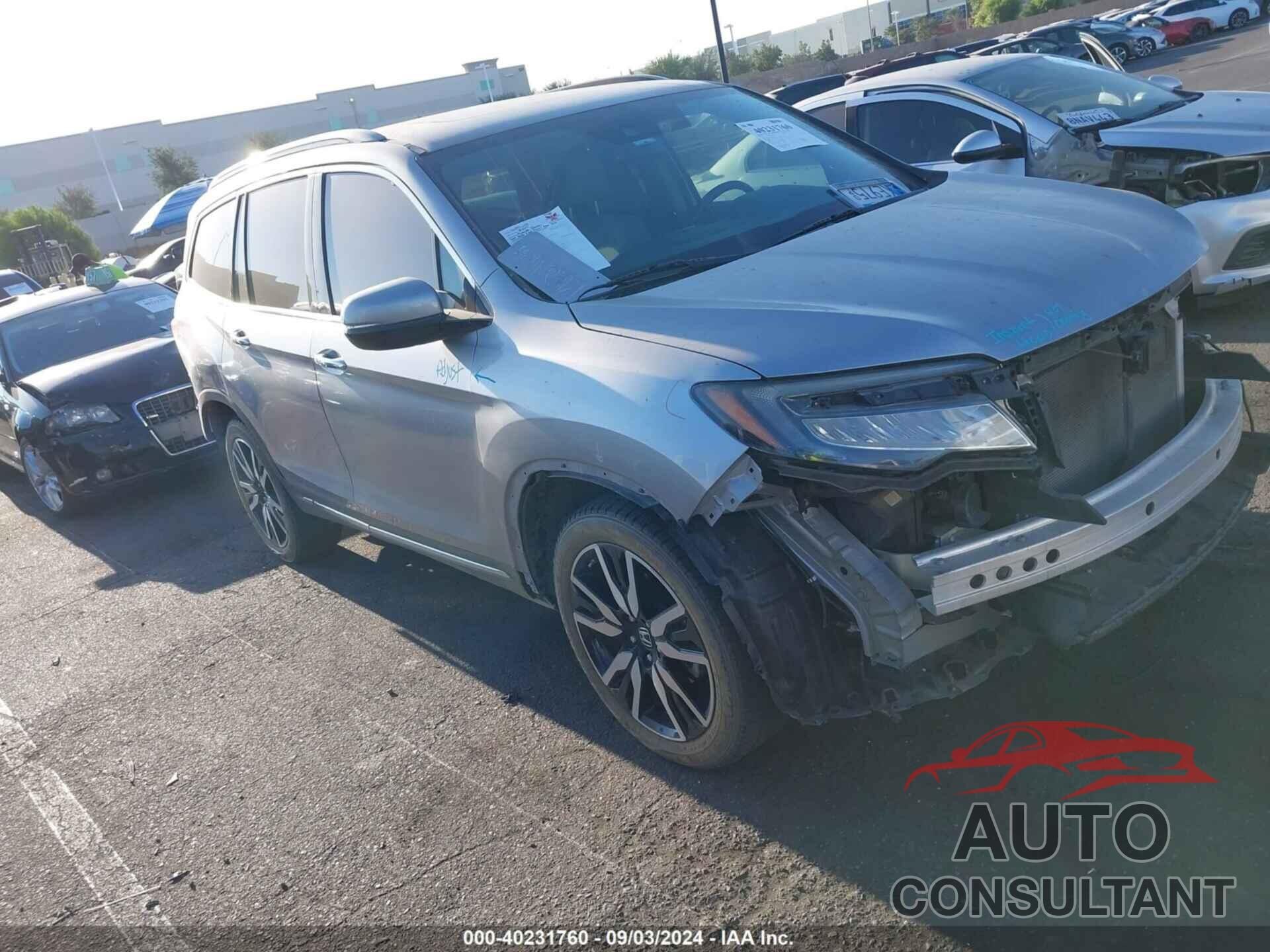 HONDA PILOT 2019 - 5FNYF5H92KB003486