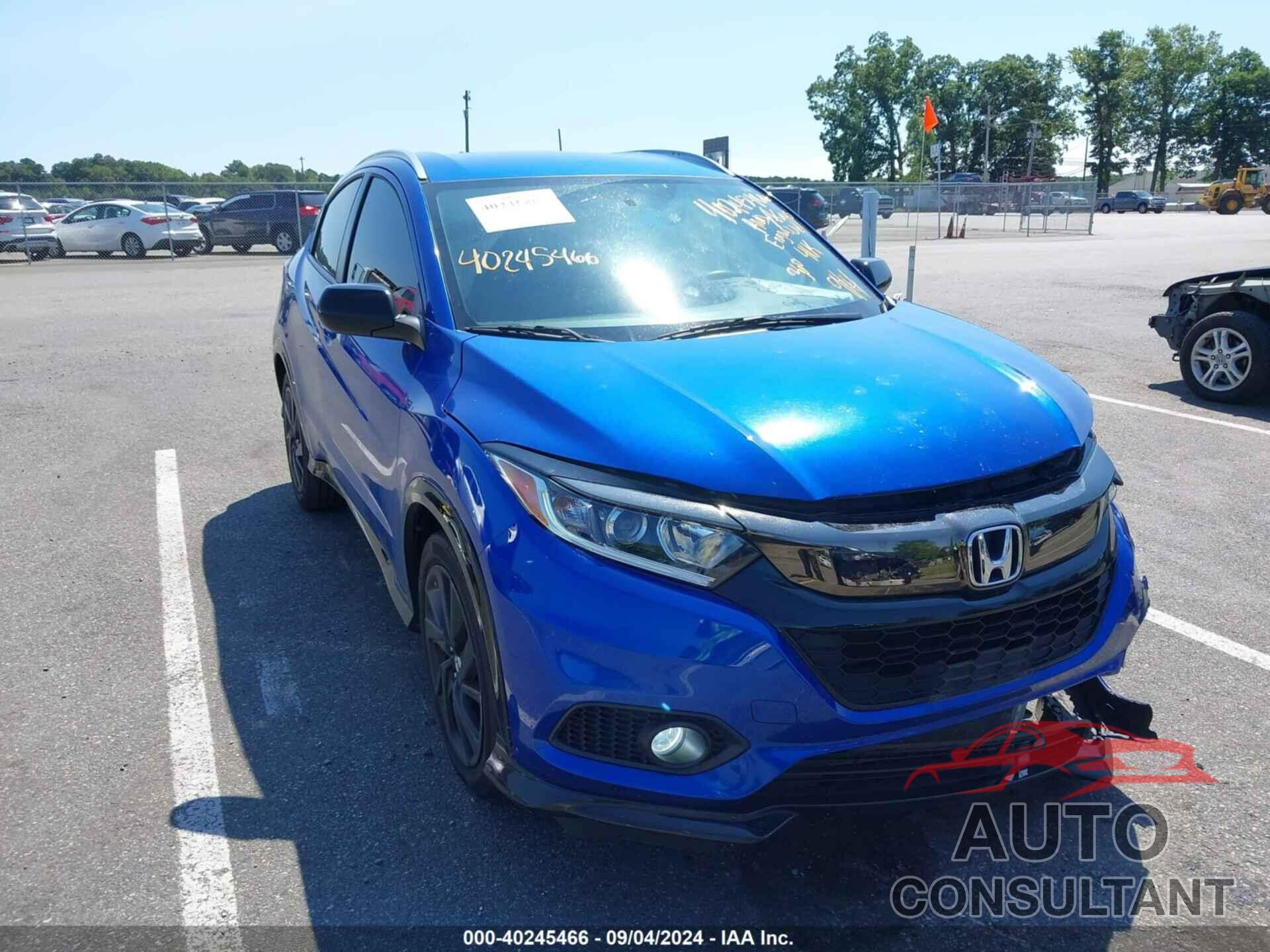 HONDA HR-V 2021 - 3CZRU6H10MM726627