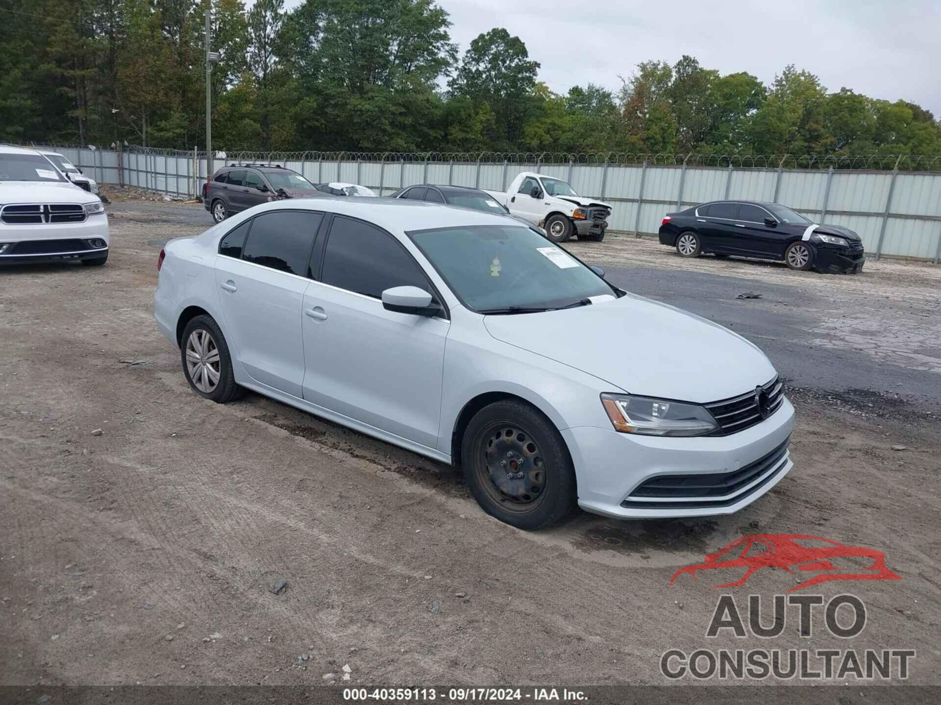 VOLKSWAGEN JETTA 2017 - 3VW2B7AJXHM269308