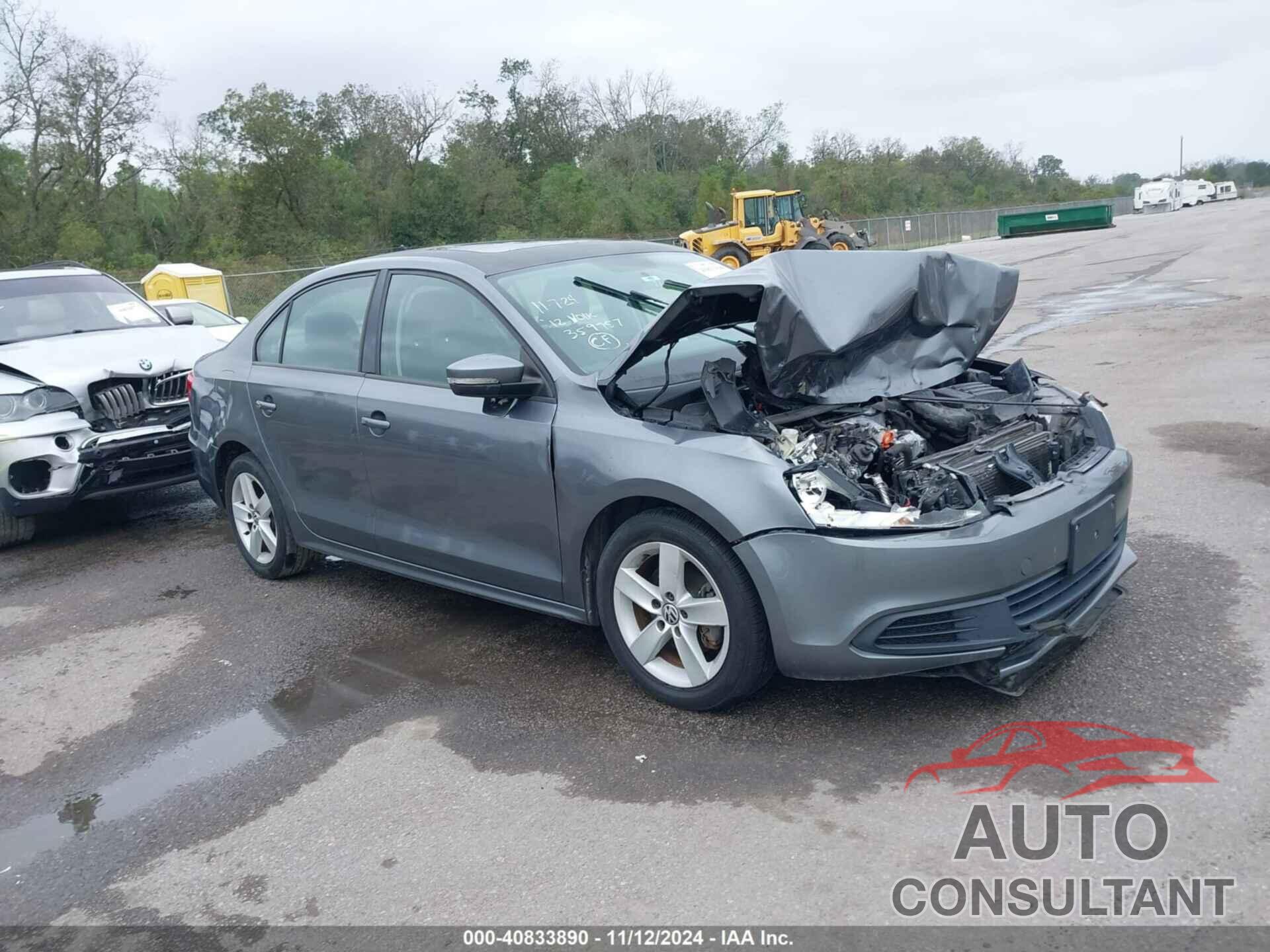 VOLKSWAGEN JETTA 2012 - 3VWLL7AJ4CM359757