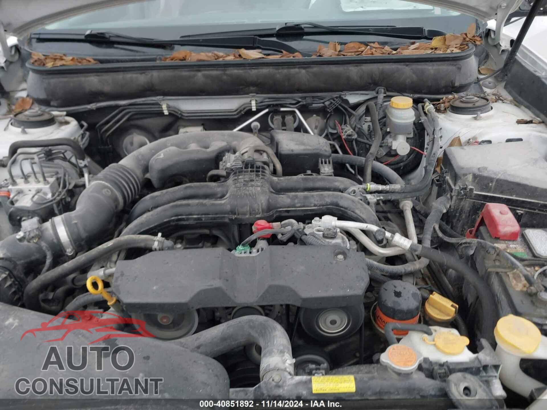 SUBARU OUTBACK 2013 - 4S4BRBCC6D3312033