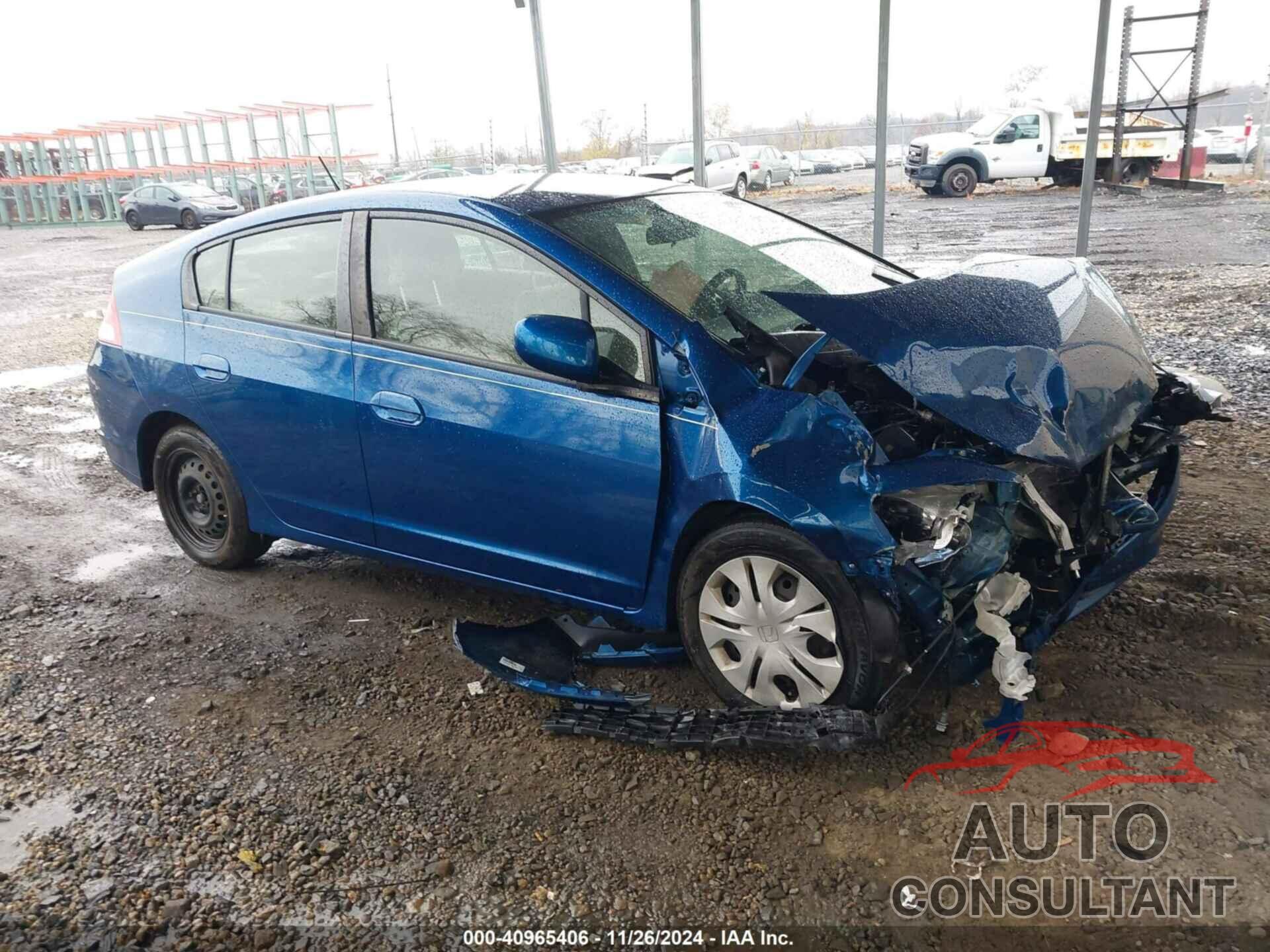 HONDA INSIGHT 2013 - JHMZE2H39DS002535
