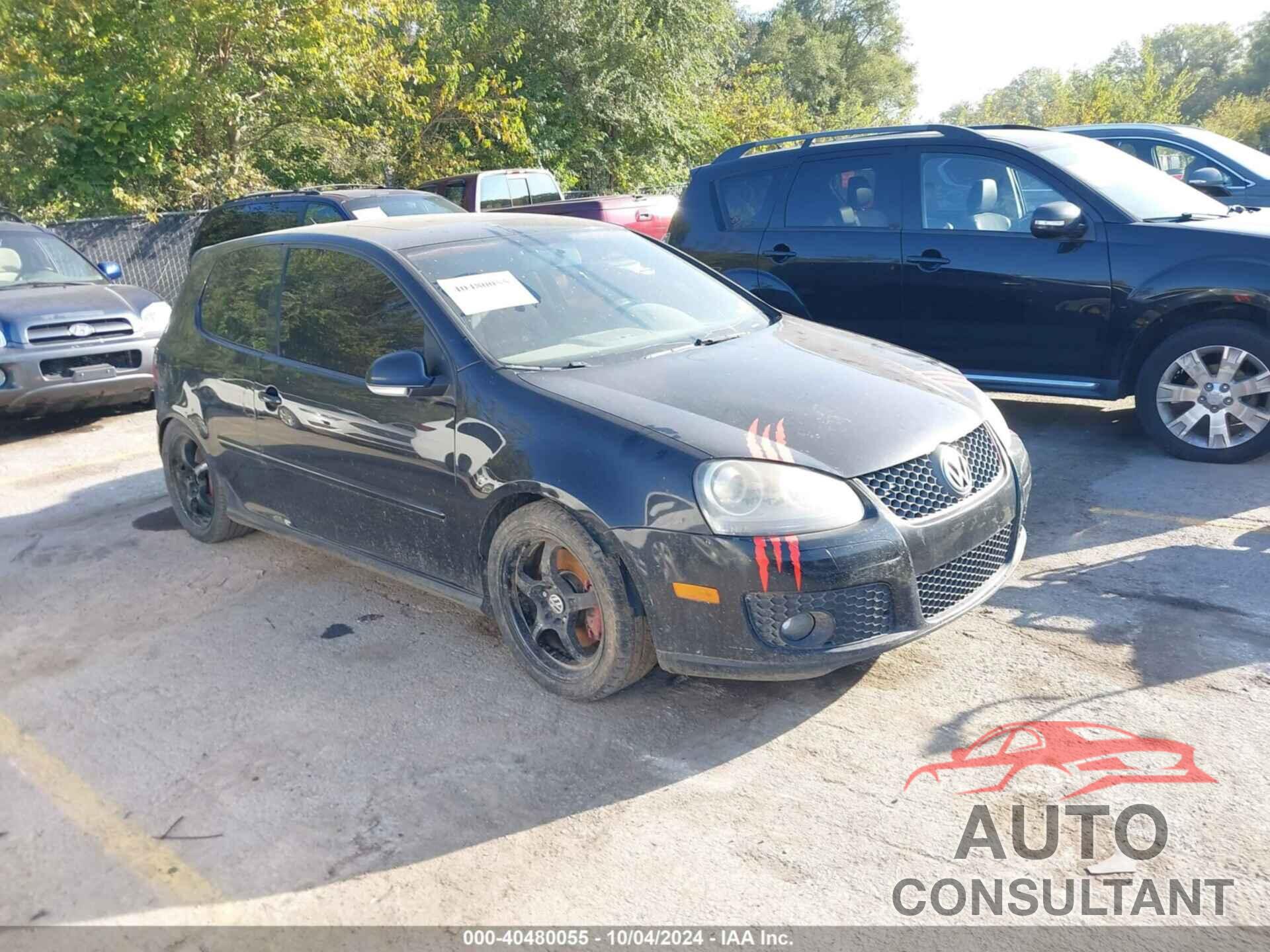 VOLKSWAGEN GTI 2009 - WVWED71K29W022837