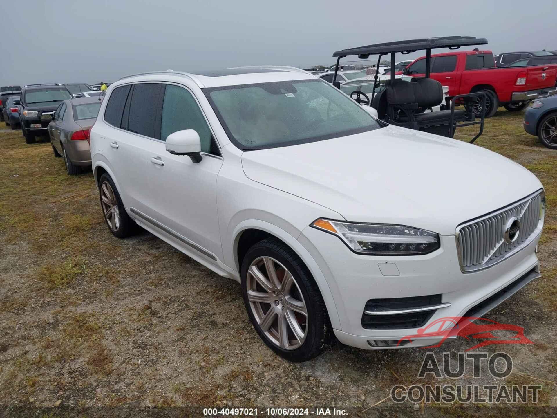 VOLVO XC90 2016 - YV4A22PL9G1030285