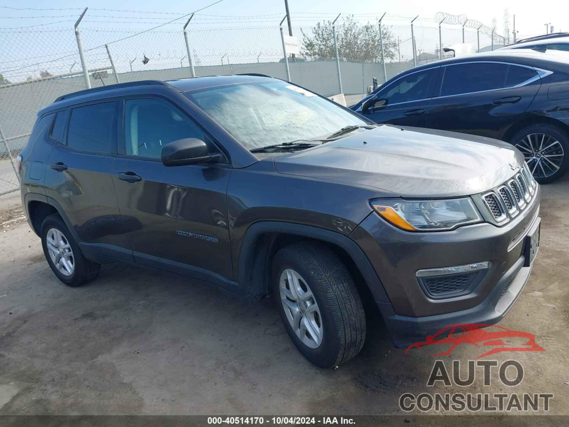 JEEP NEW COMPASS 2017 - 3C4NJDAB8HT647335