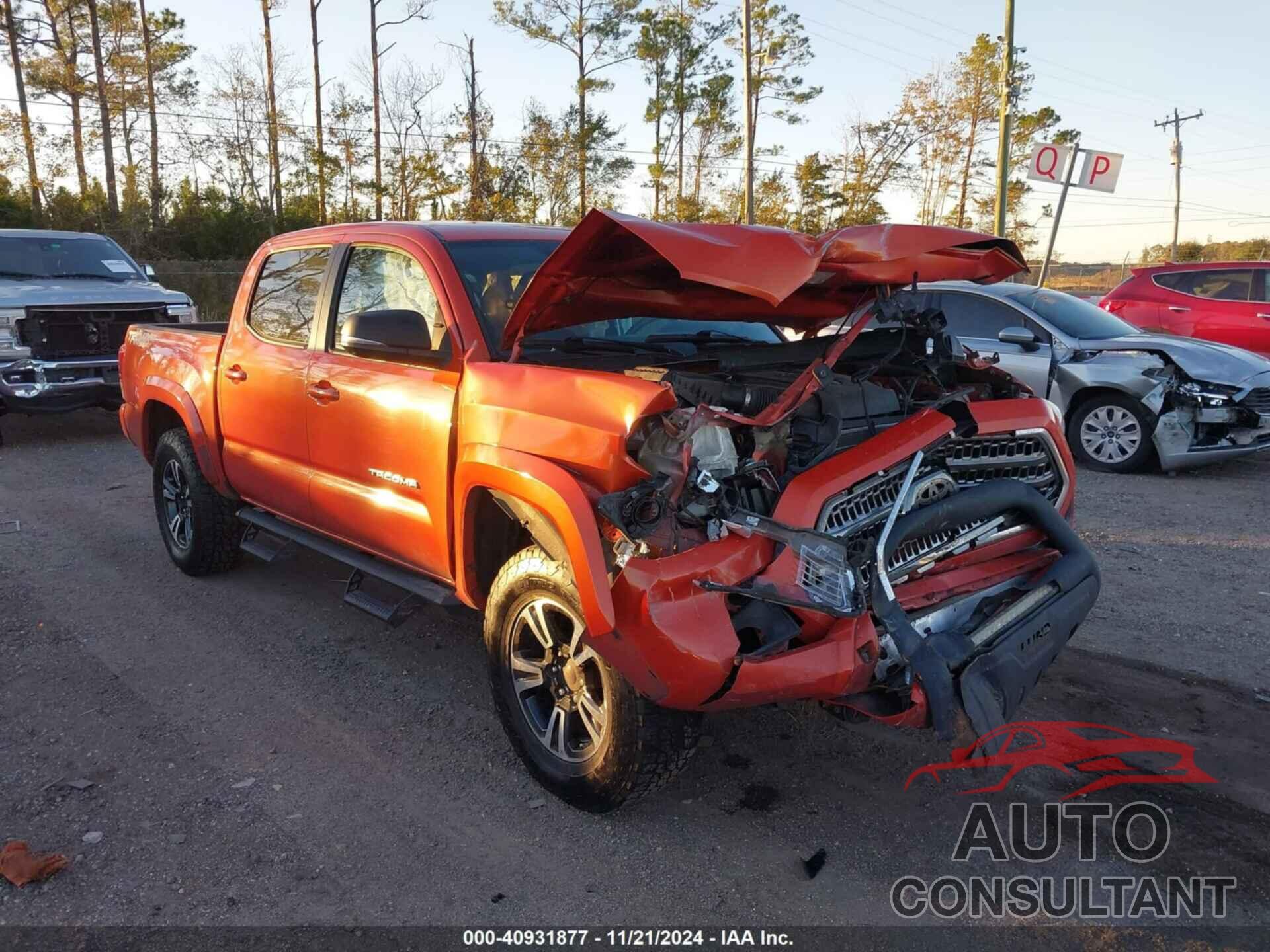 TOYOTA TACOMA 2017 - 5TFCZ5AN4HX094249