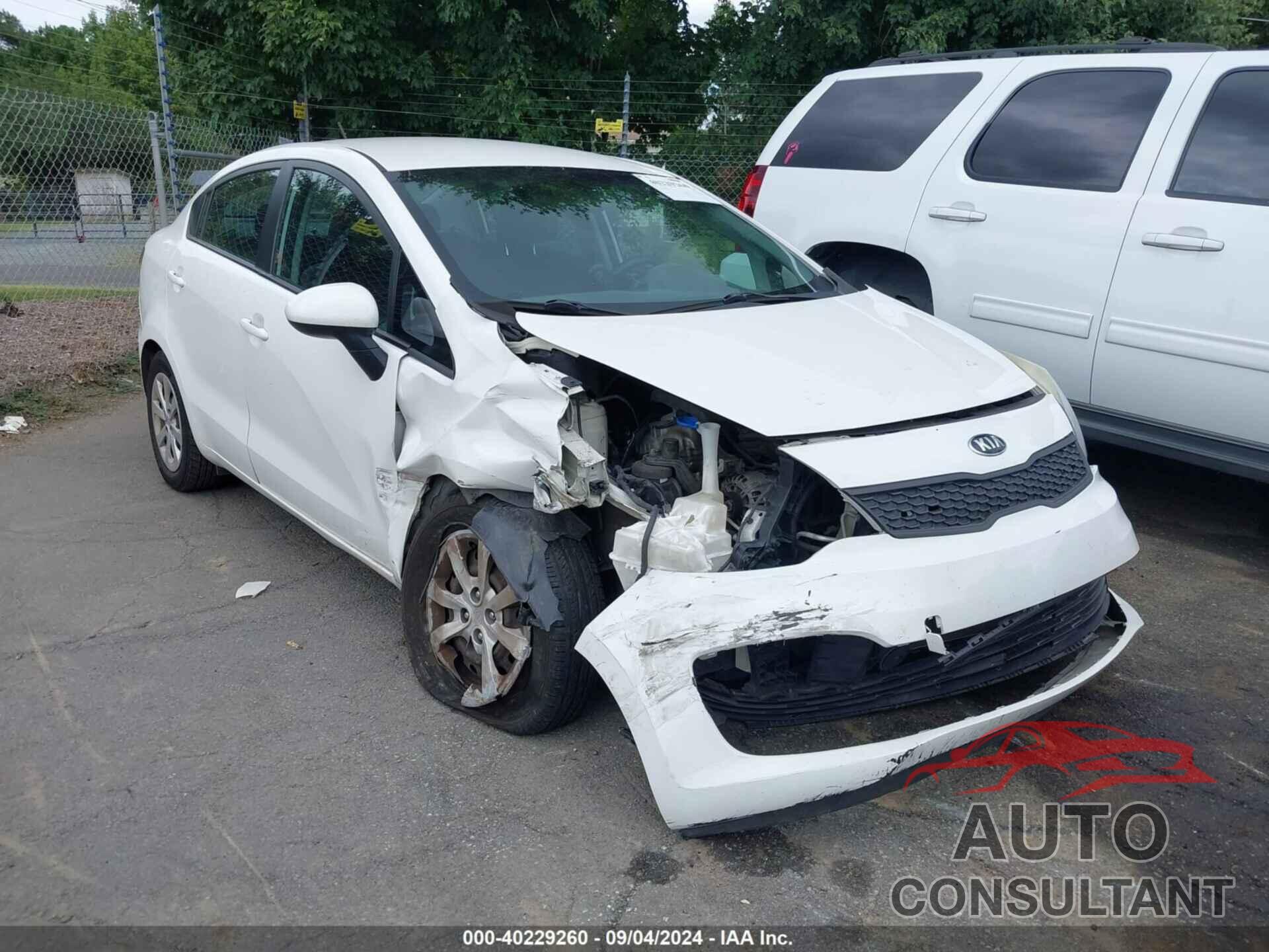 KIA RIO 2016 - KNADM4A35G6600801