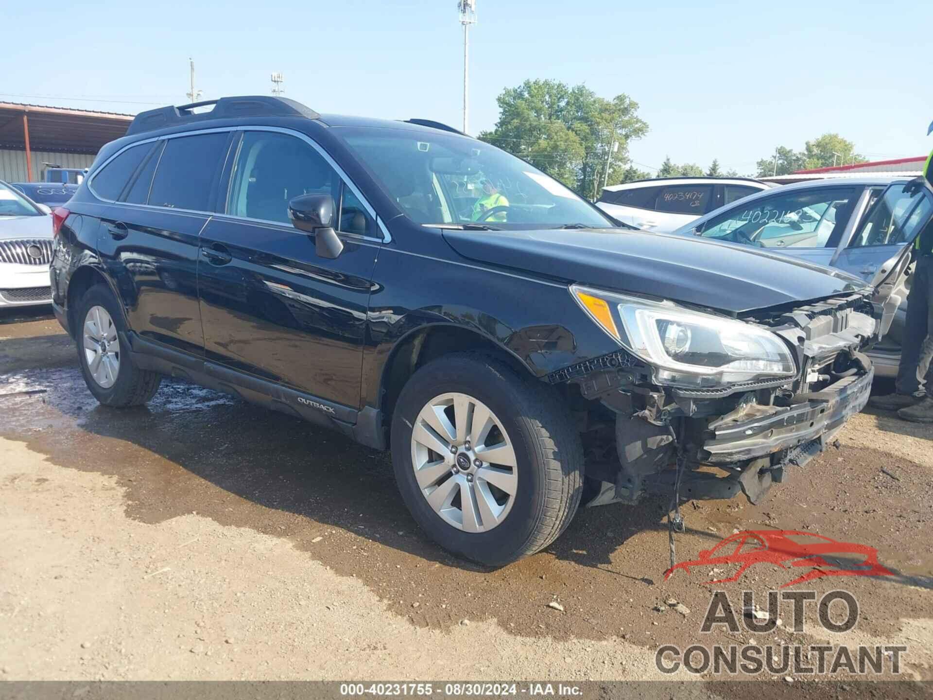 SUBARU OUTBACK 2016 - 4S4BSBFC7G3227450