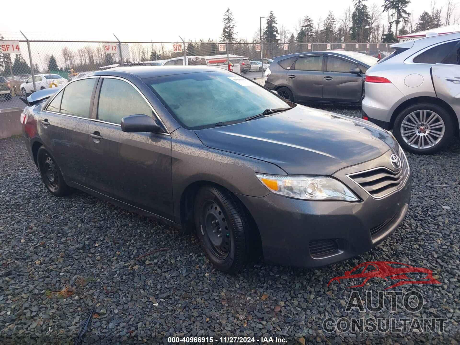 TOYOTA CAMRY 2010 - 4T1BF3EK3AU045958