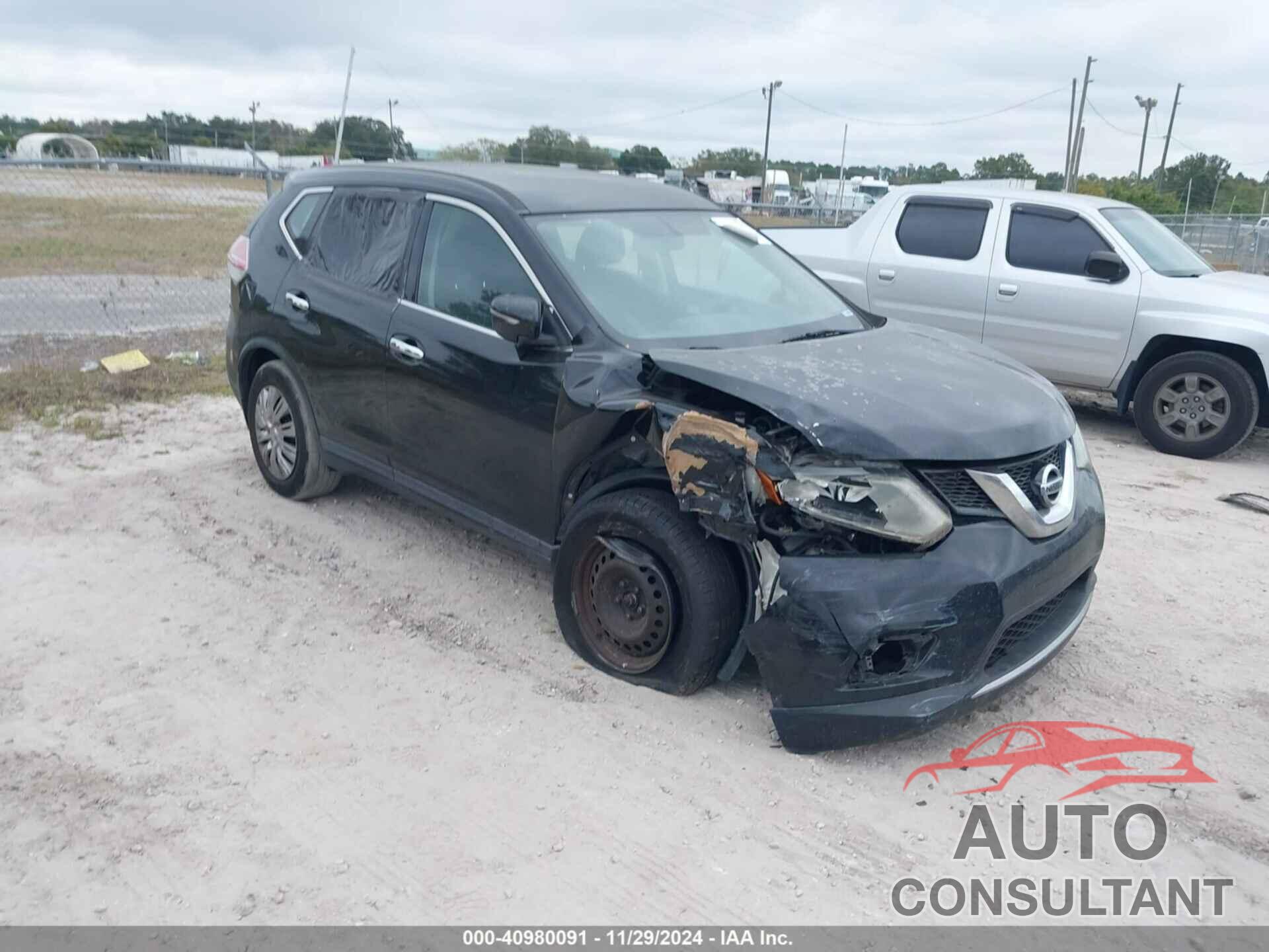 NISSAN ROGUE 2015 - KNMAT2MV0FP501998