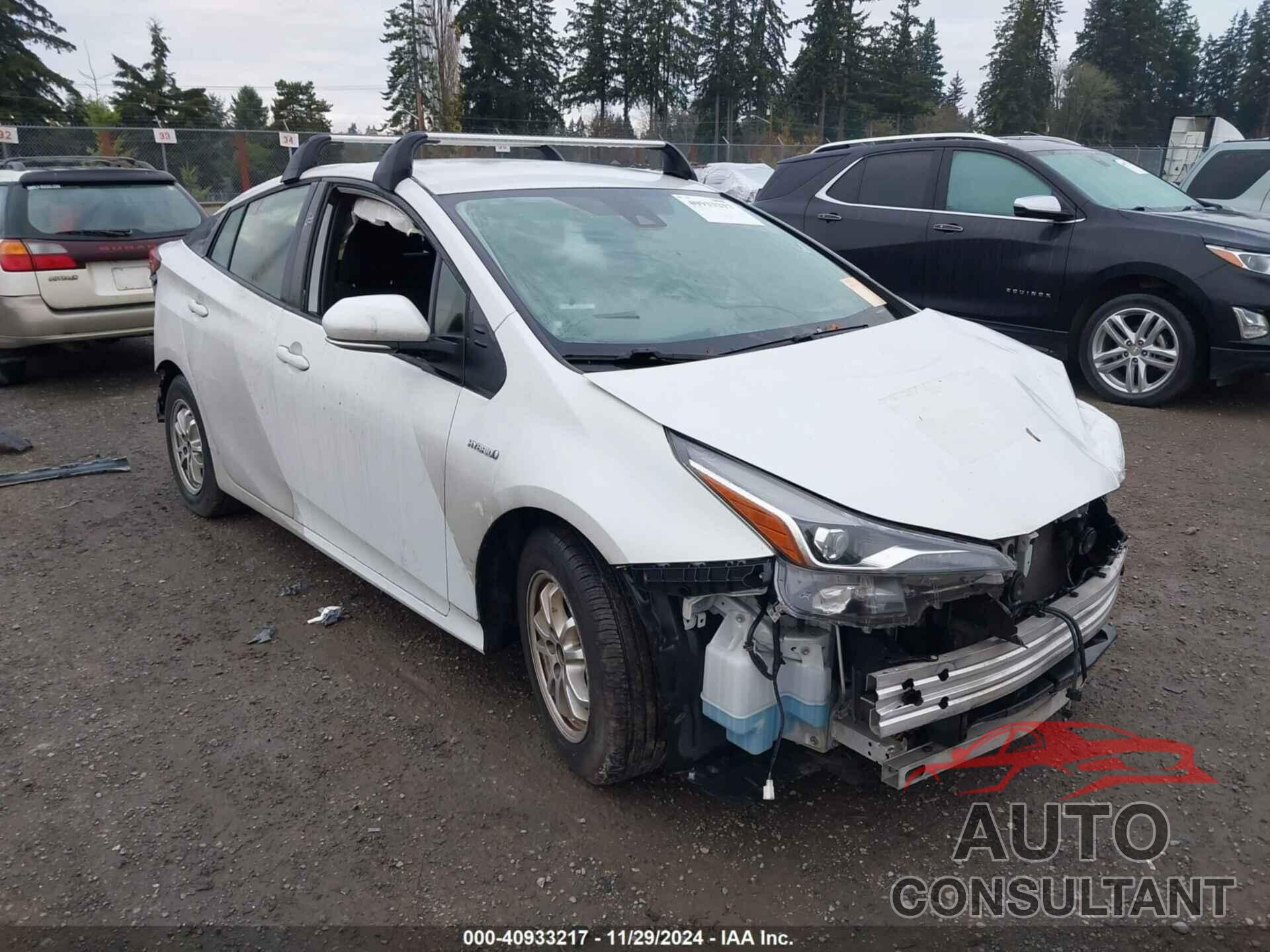 TOYOTA PRIUS 2021 - JTDL9MFU9M3027383