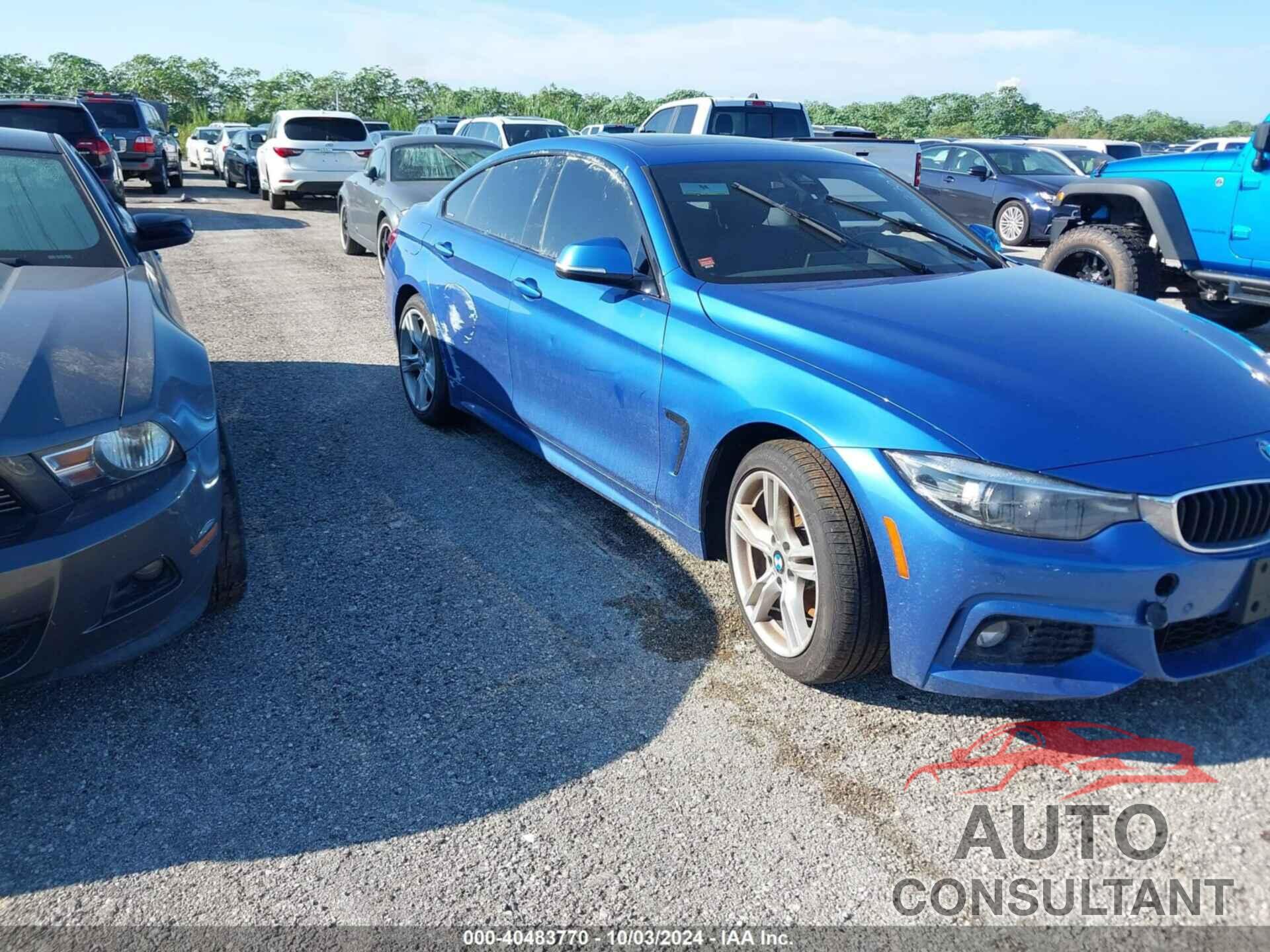 BMW 430XI 2019 - WBA4J3C51KBL05860