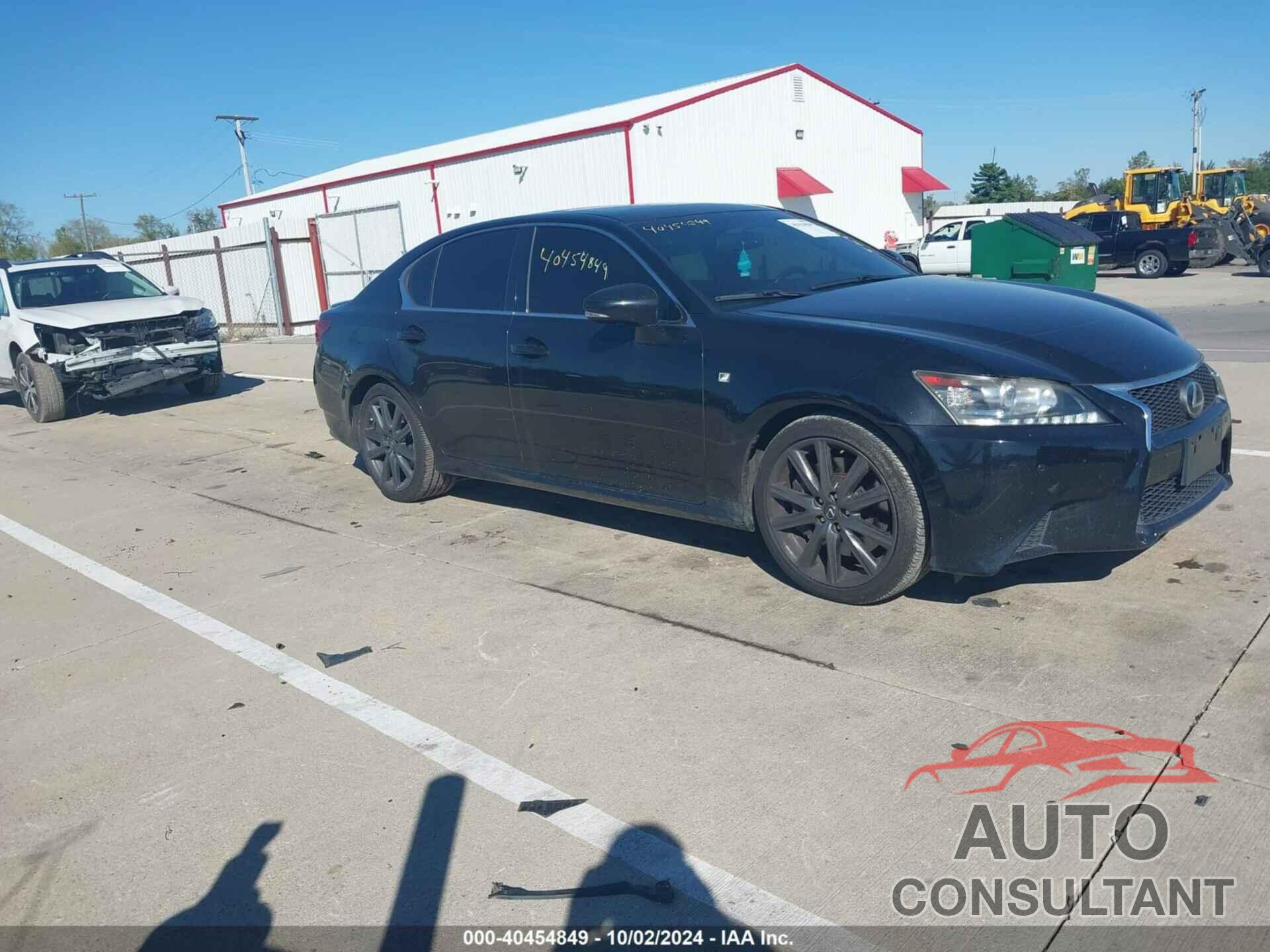 LEXUS GS 350 2013 - JTHBE1BL8D5000388
