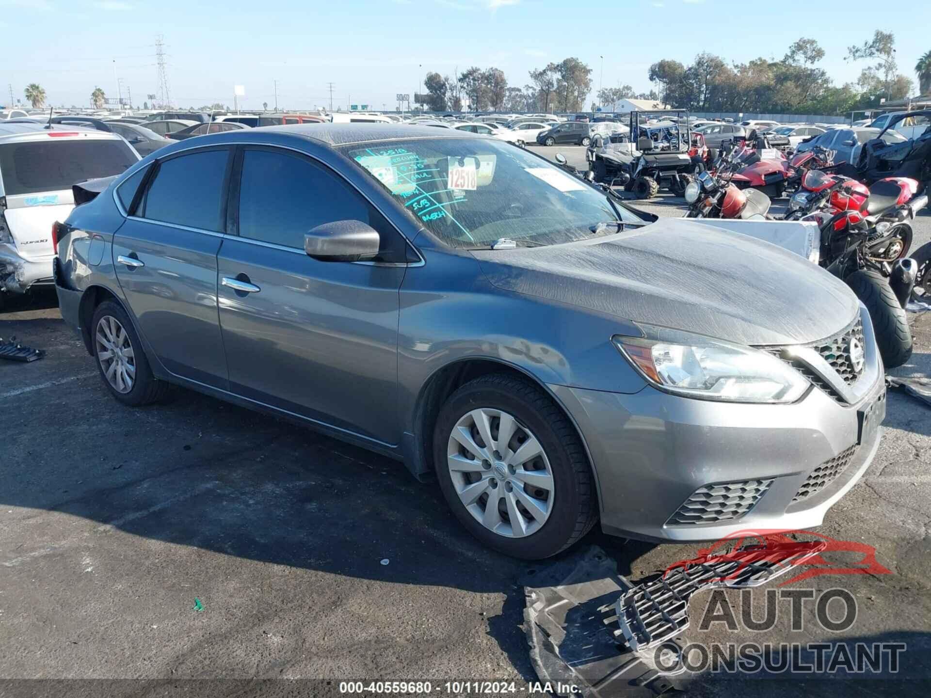 NISSAN SENTRA 2017 - 3N1AB7AP0HY212615