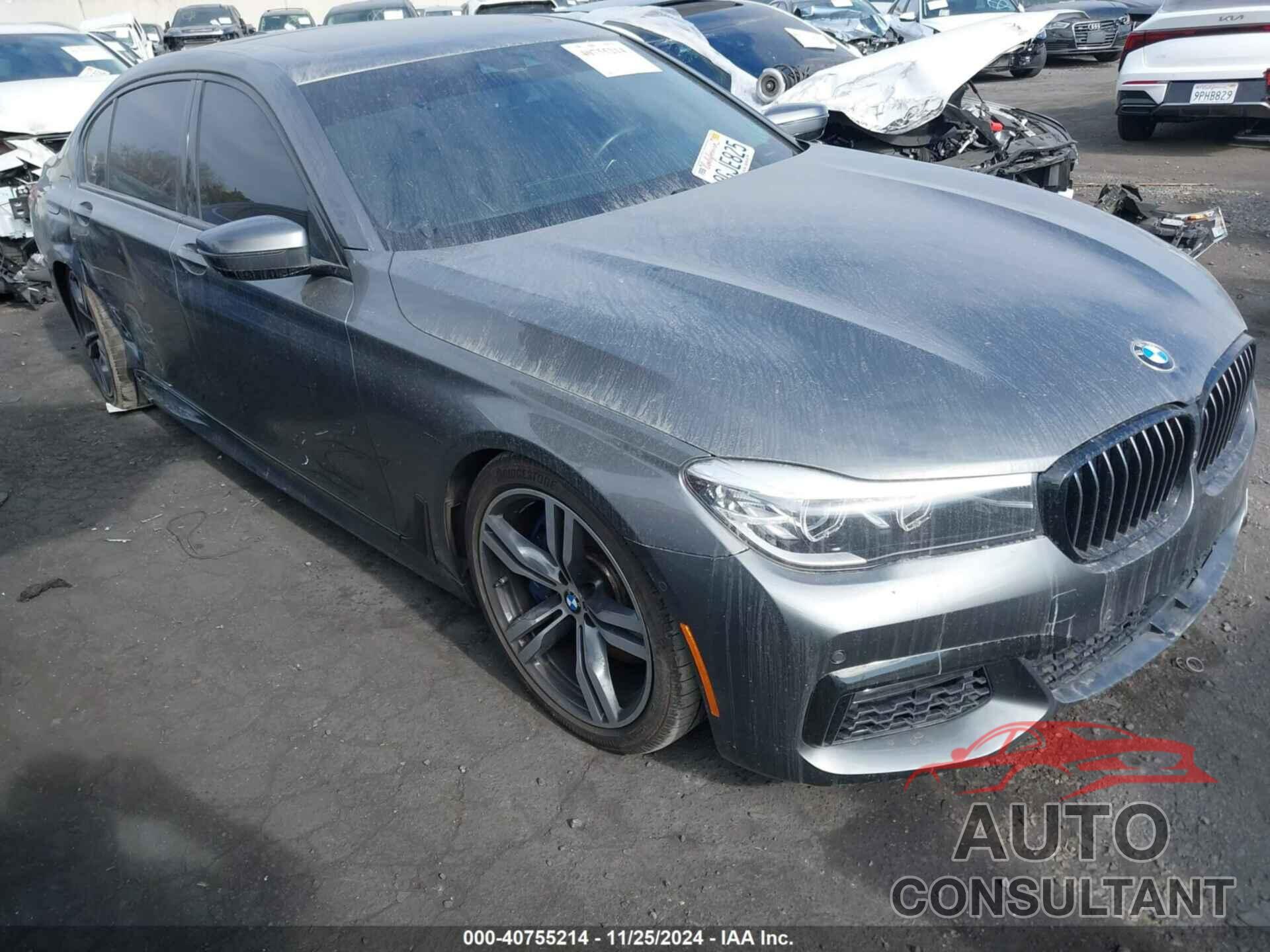 BMW 740I 2017 - WBA7E2C31HG740707