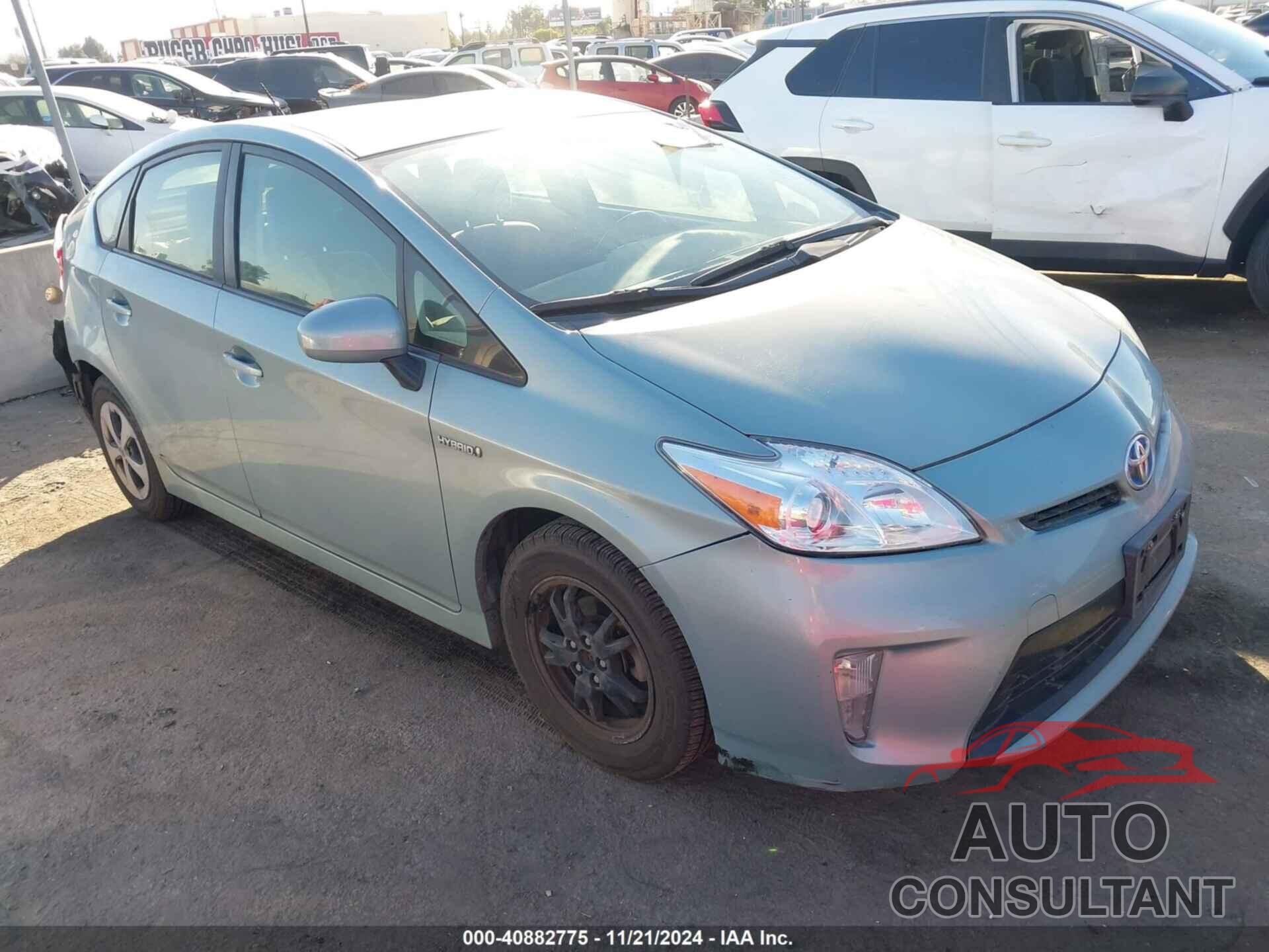 TOYOTA PRIUS 2013 - JTDKN3DUXD1641441