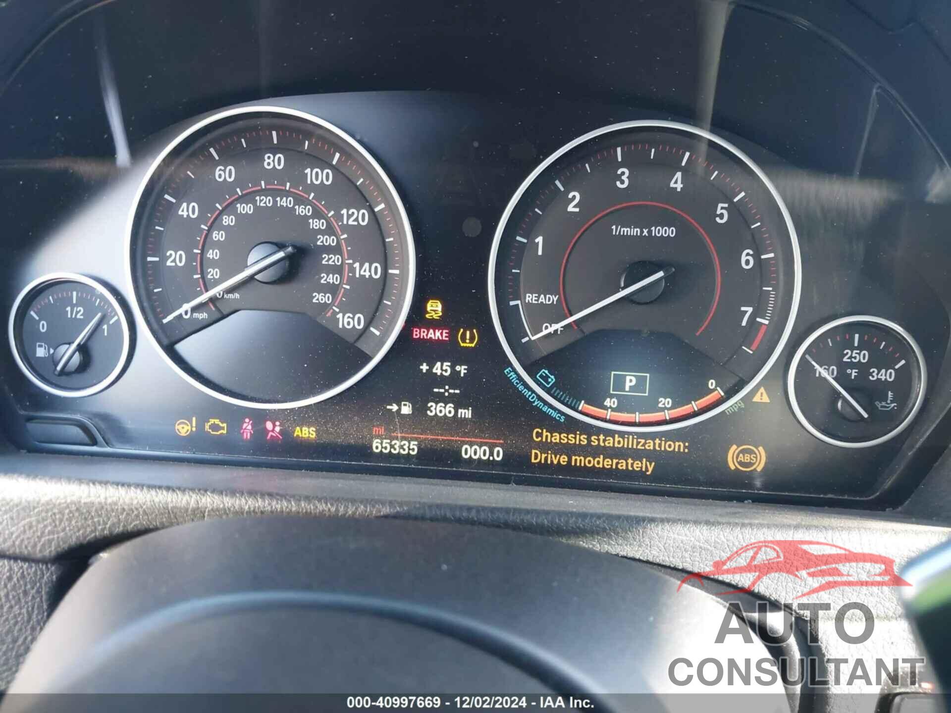 BMW 335I 2014 - WBA3A9G55ENS64791