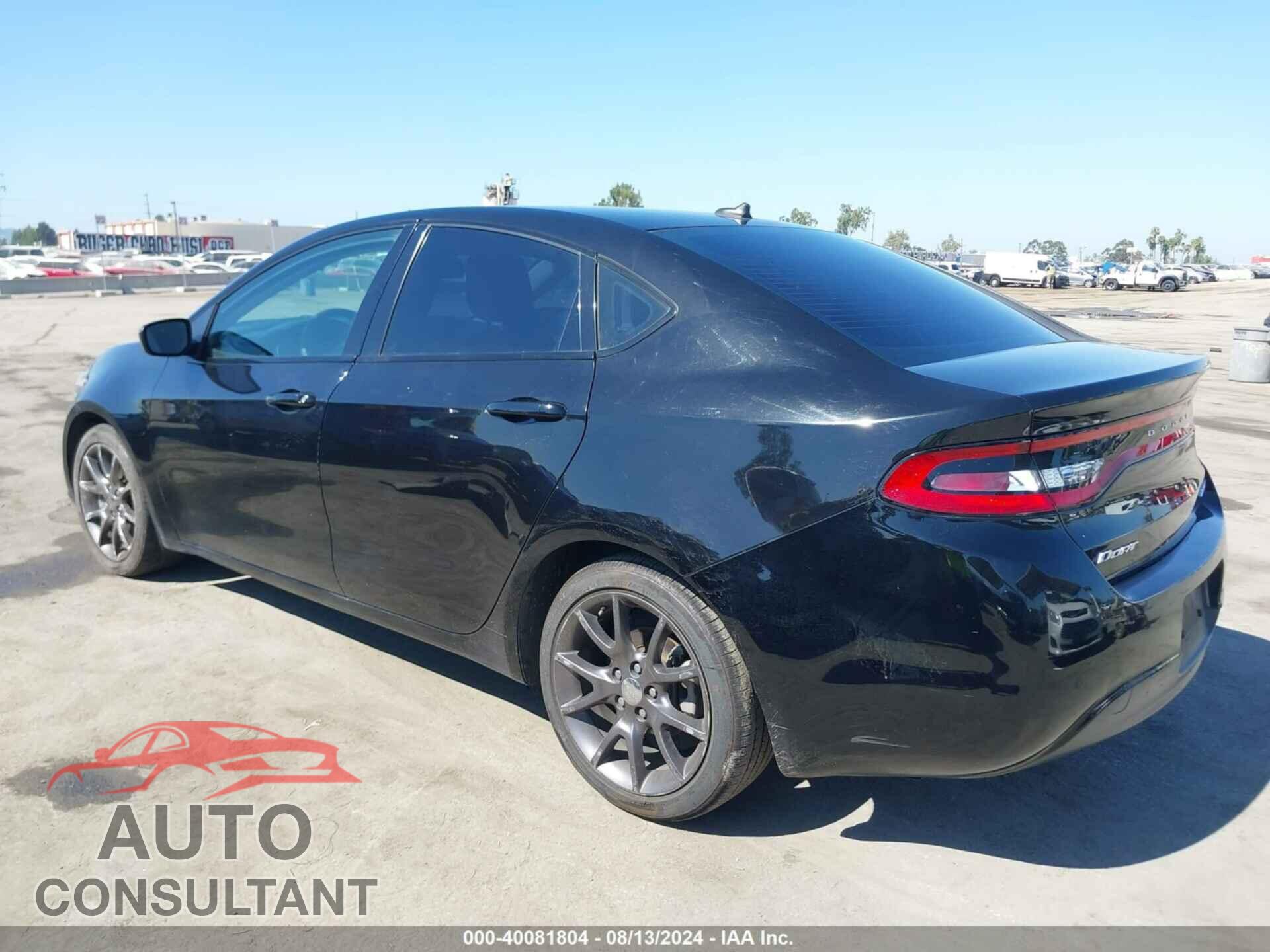 DODGE DART 2016 - 1C3CDFFA2GD821497