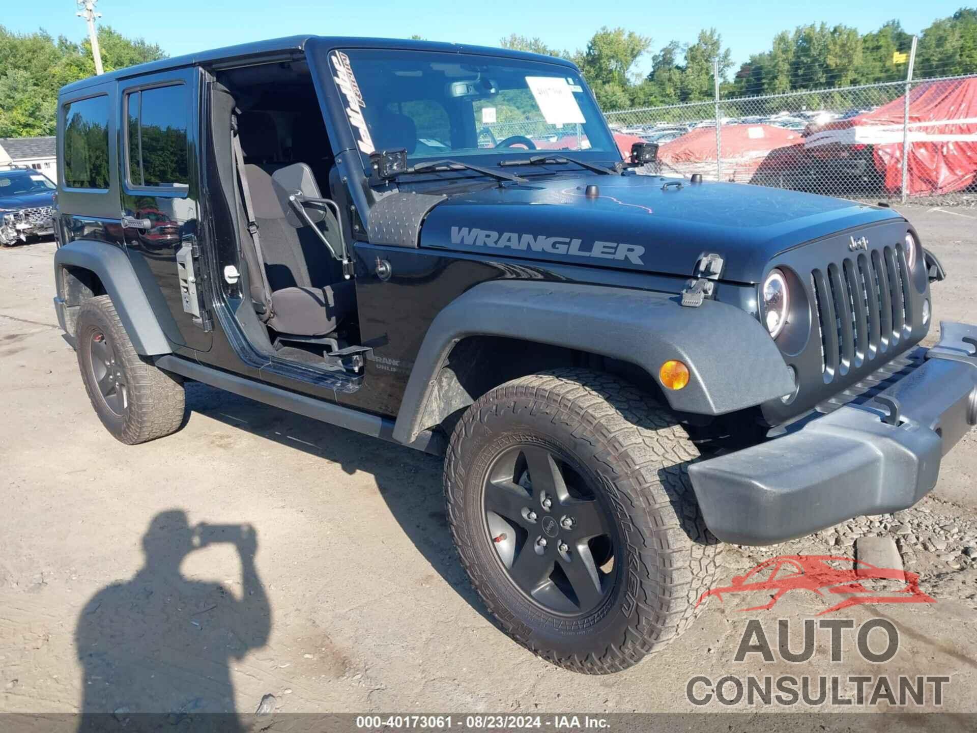 JEEP WRANGLER UNLIMITED 2017 - 1C4BJWDGXHL626875