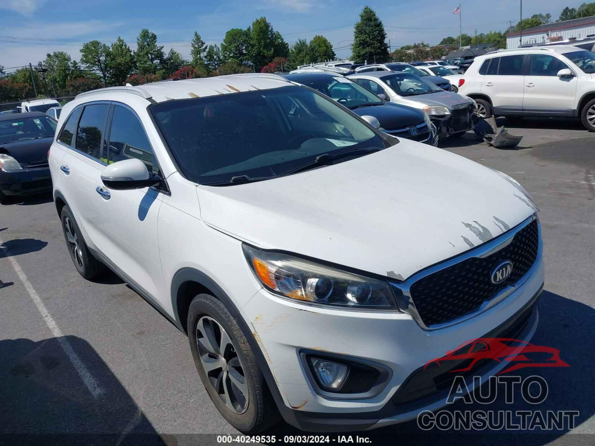 KIA SORENTO 2016 - 5XYPH4A18GG119201