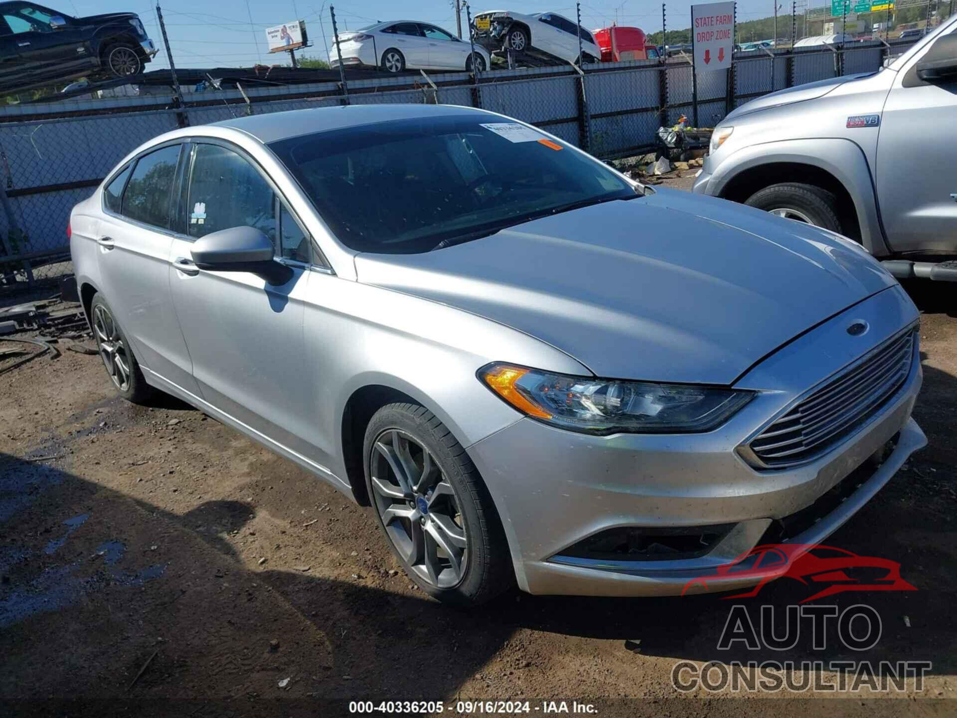 FORD FUSION 2017 - 3FA6P0H76HR214810