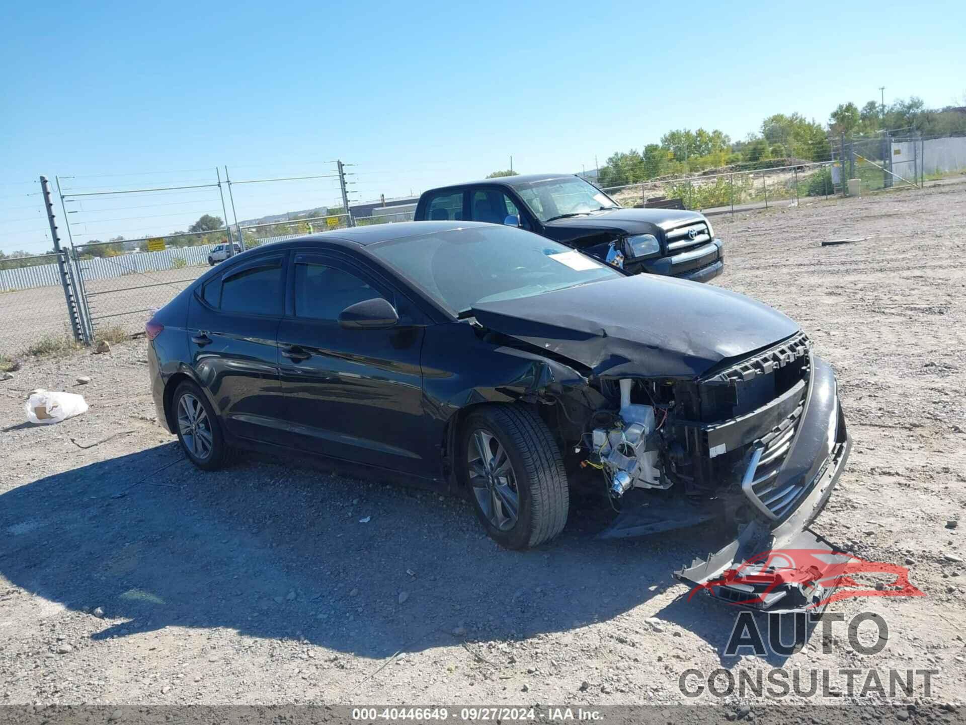 HYUNDAI ELANTRA 2017 - 5NPD84LF2HH136033