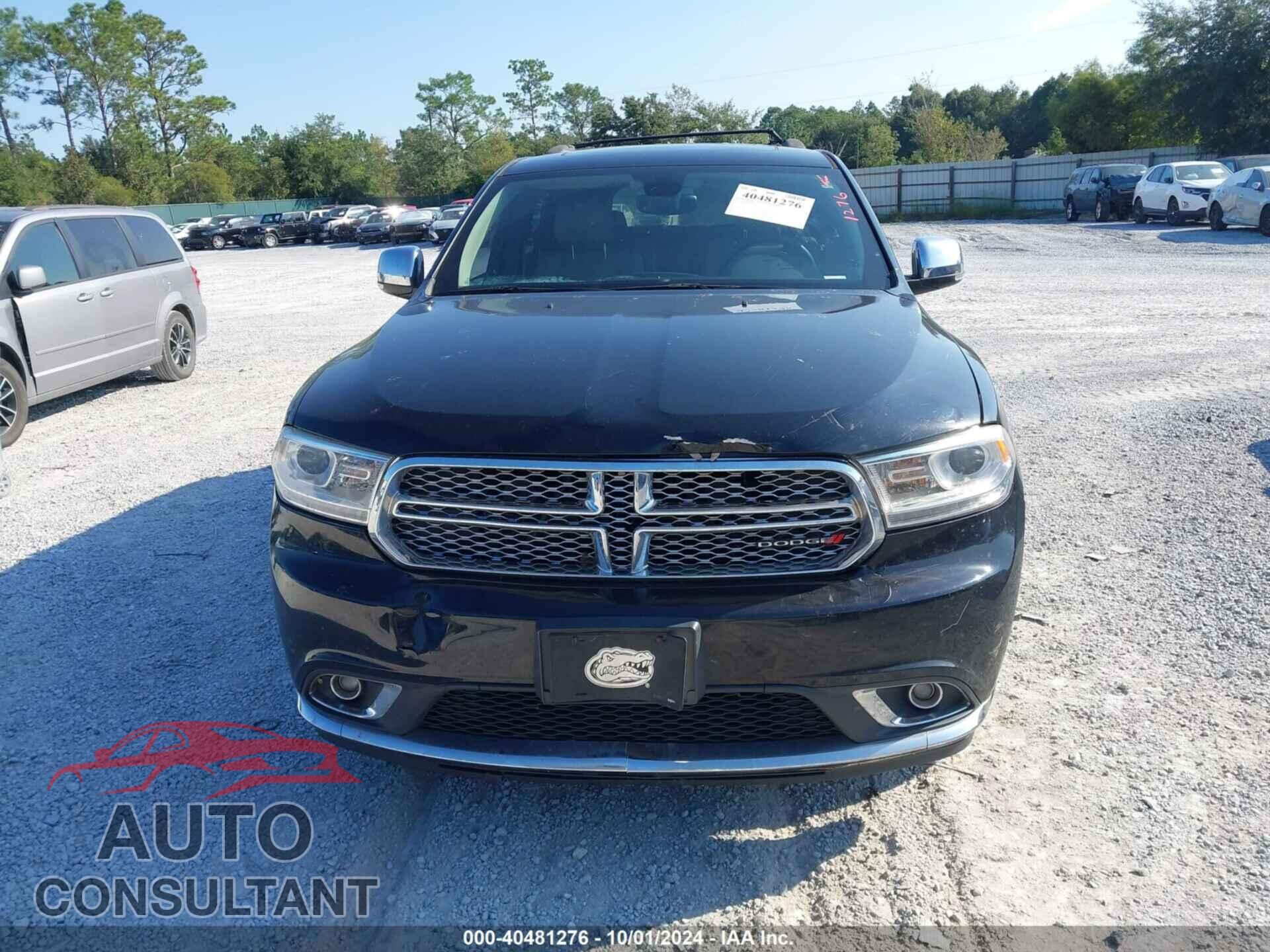 DODGE DURANGO 2017 - 1C4RDHEG2HC636445