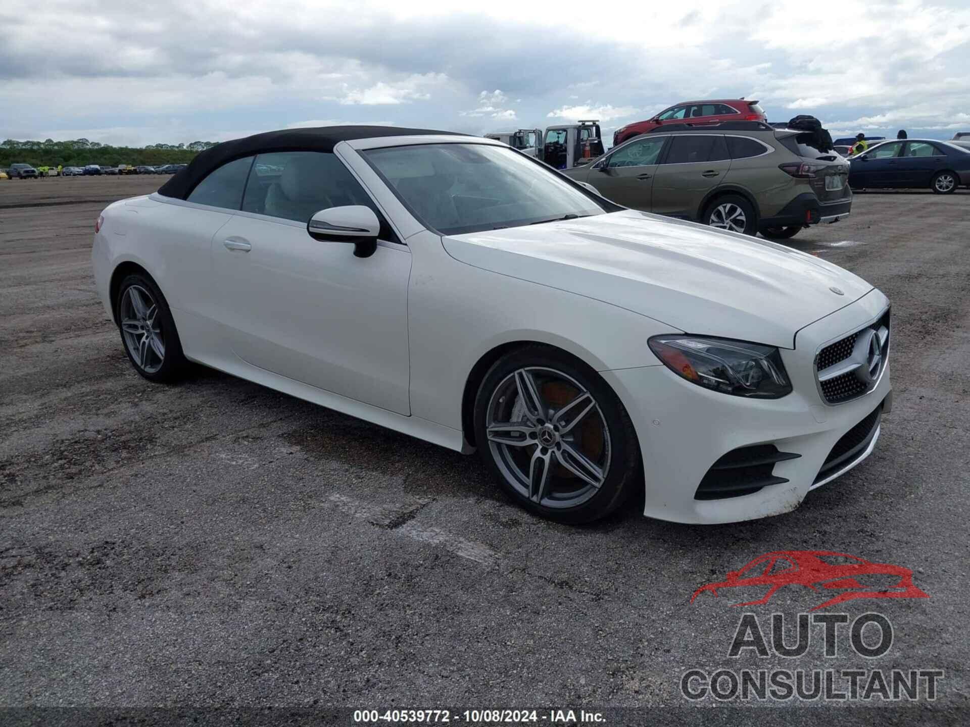 MERCEDES-BENZ E 400 2018 - WDD1K6GB5JF038899