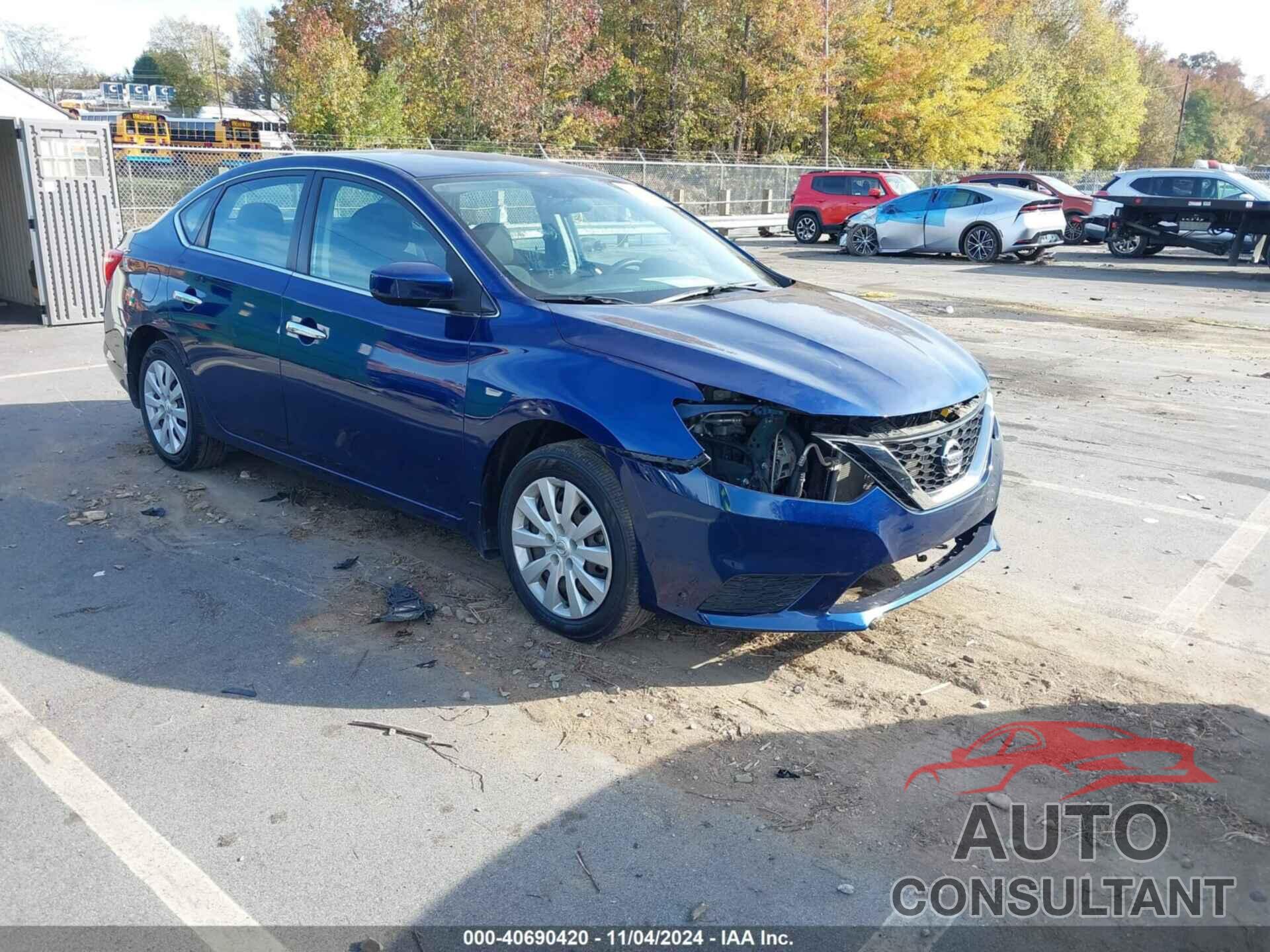 NISSAN SENTRA 2018 - 3N1AB7APXJY281429