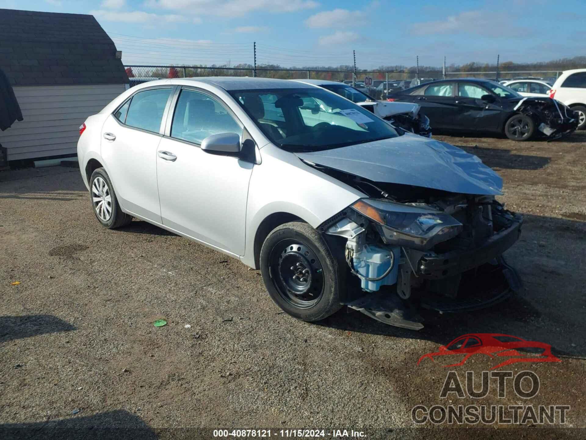 TOYOTA COROLLA 2016 - 5YFBURHE8GP505088
