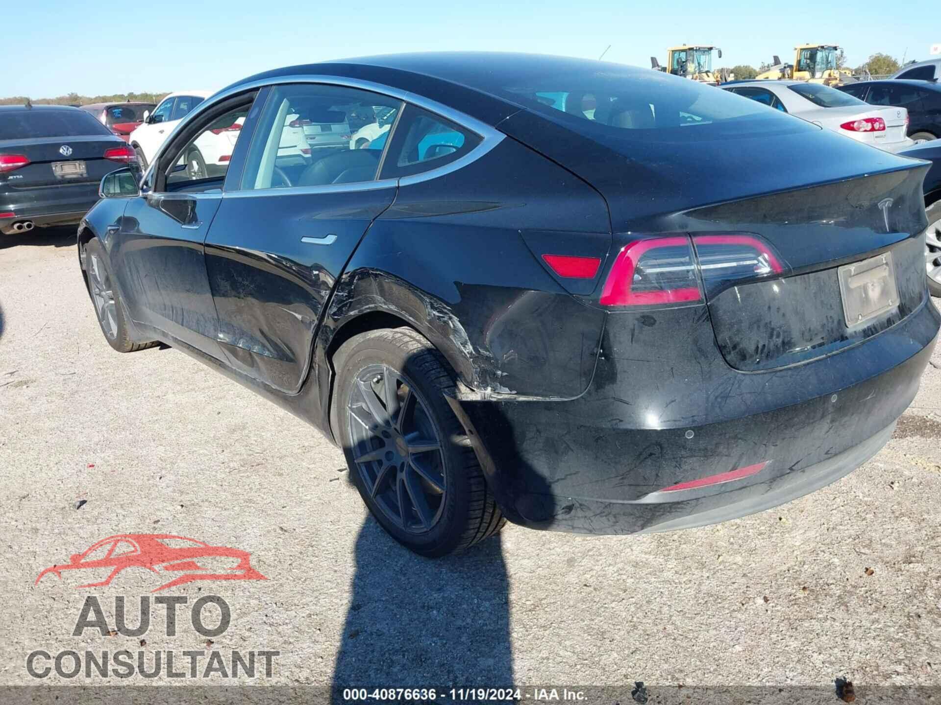 TESLA MODEL 3 2019 - 5YJ3E1EA9KF394673