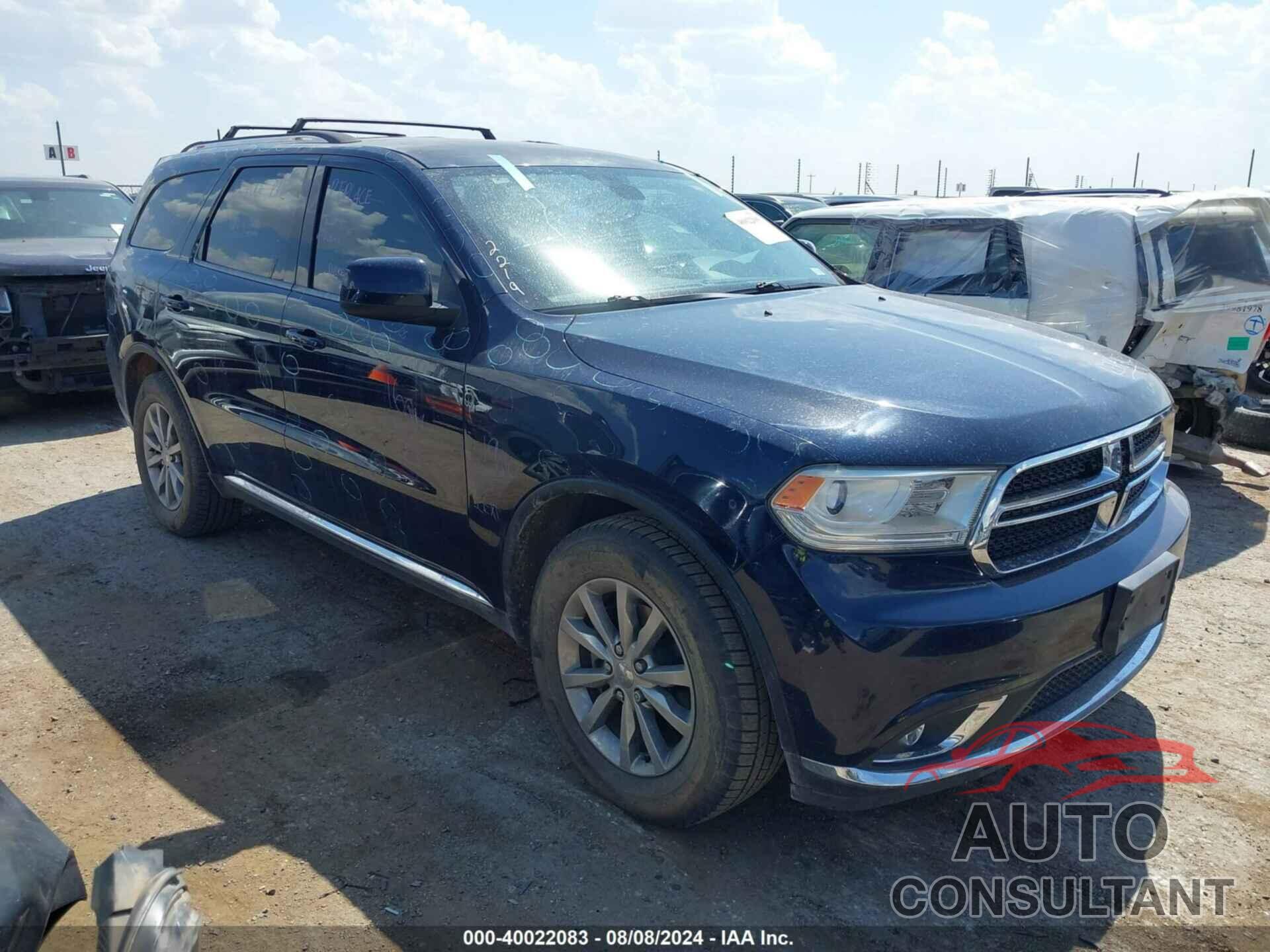 DODGE DURANGO 2017 - 1C4RDHAG5HC709104
