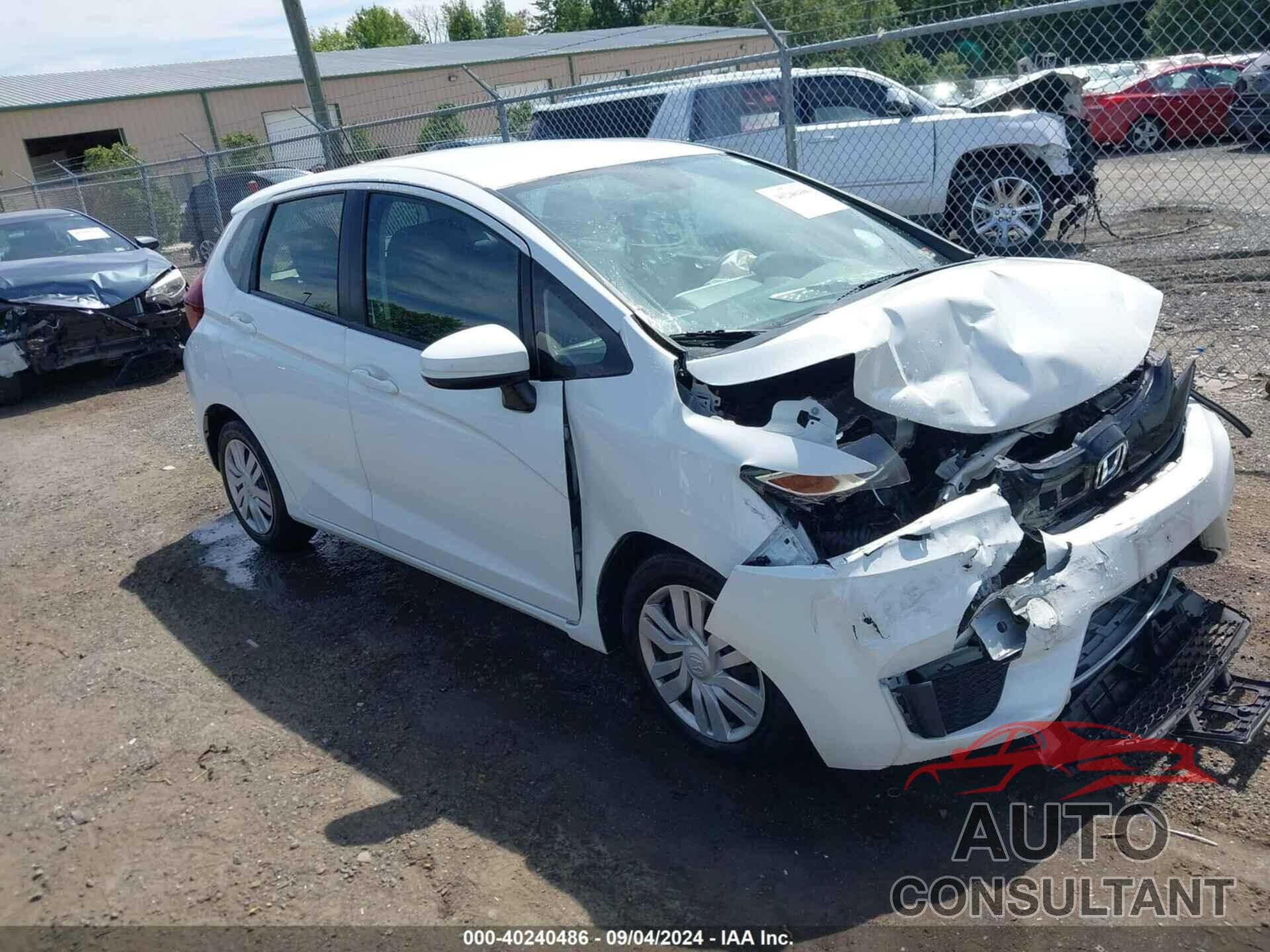 HONDA FIT 2017 - JHMGK5H51HS005910