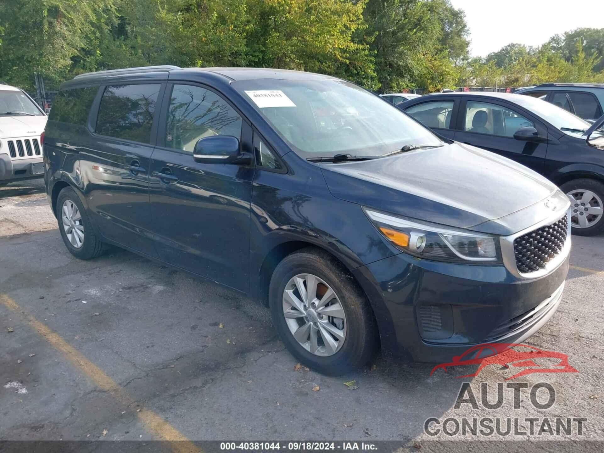 KIA SEDONA 2016 - KNDMB5C15G6129422