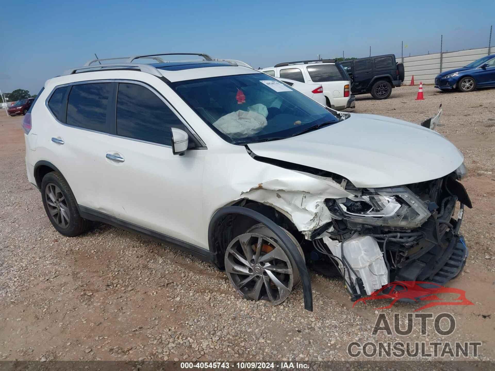 NISSAN ROGUE 2015 - 5N1AT2MT4FC834982