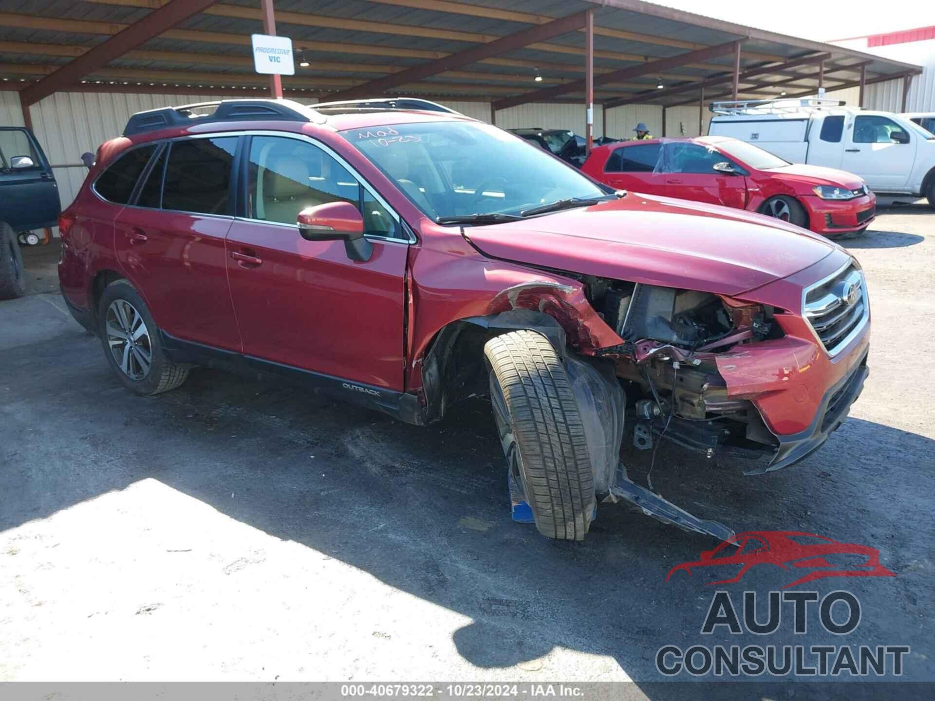 SUBARU OUTBACK 2018 - 4S4BSANC4J3319571