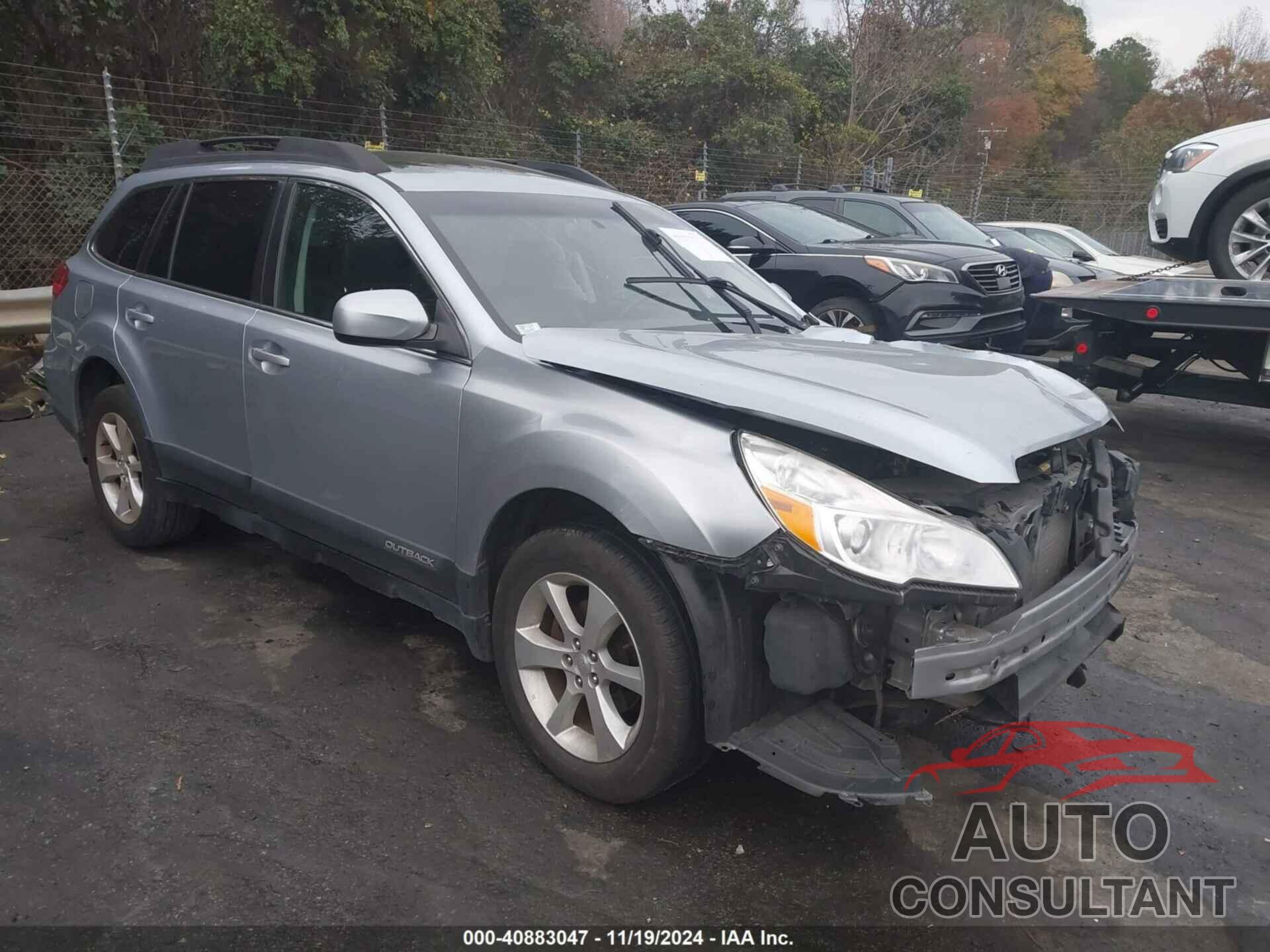 SUBARU OUTBACK 2013 - 4S4BRCKC6D3287612