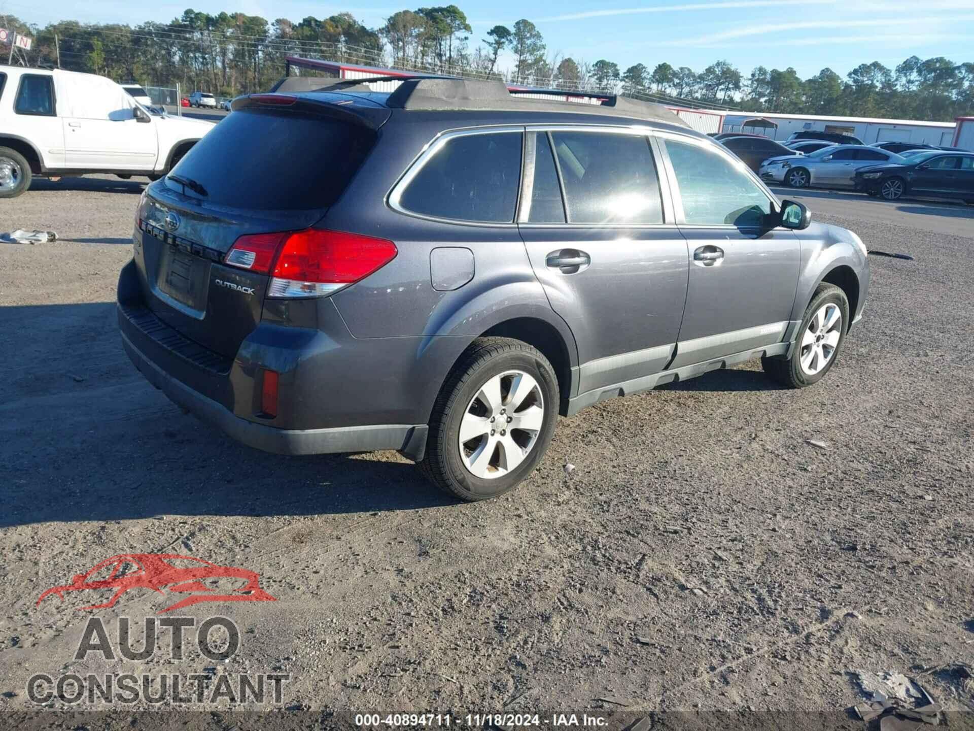SUBARU OUTBACK 2010 - 4S4BRCCC5A3312719