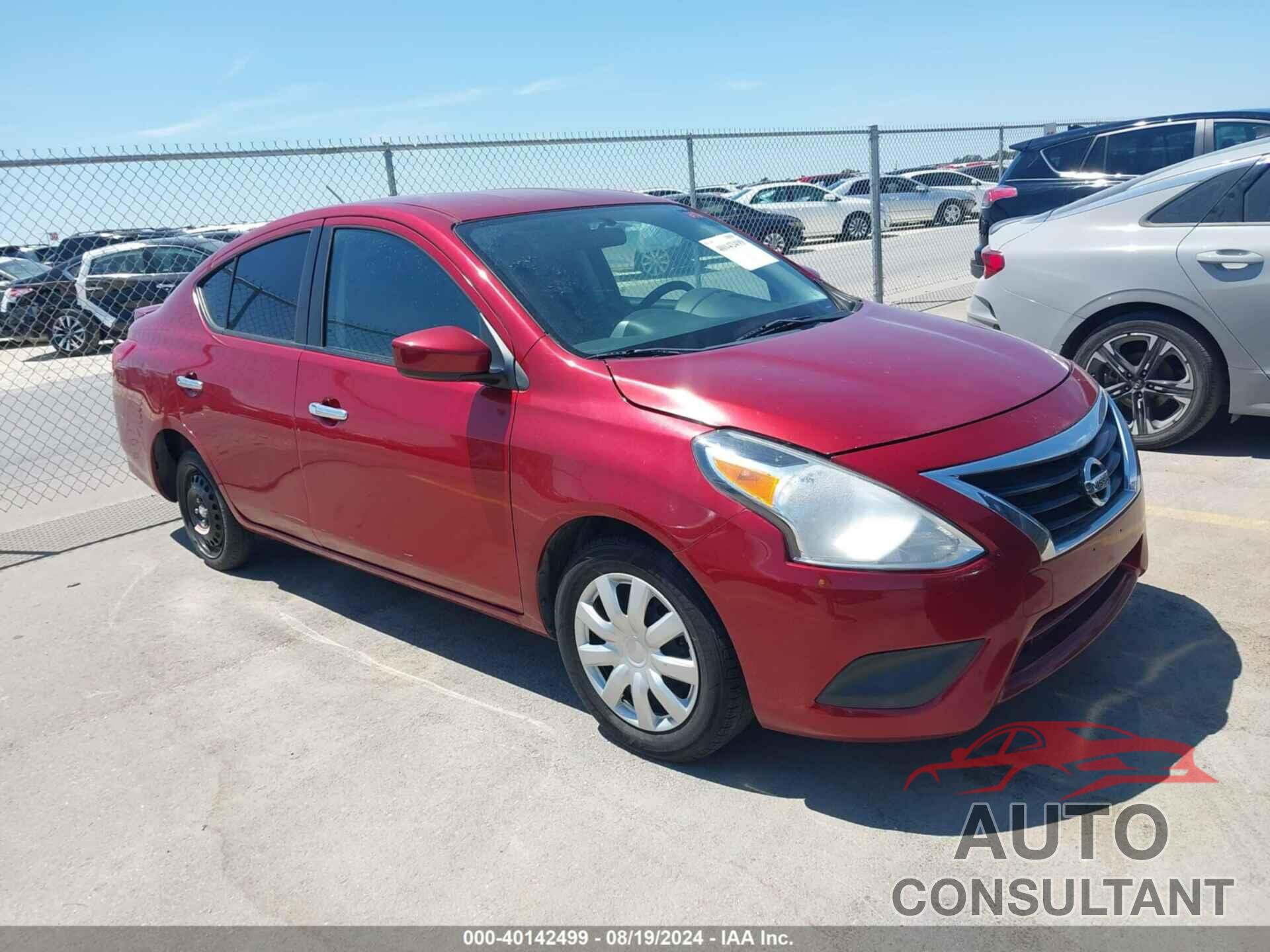 NISSAN VERSA 2018 - 3N1CN7AP8JK403448