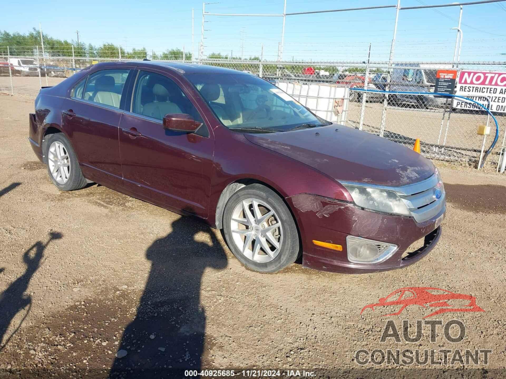 FORD FUSION 2011 - 3FAHP0JA2BR253058