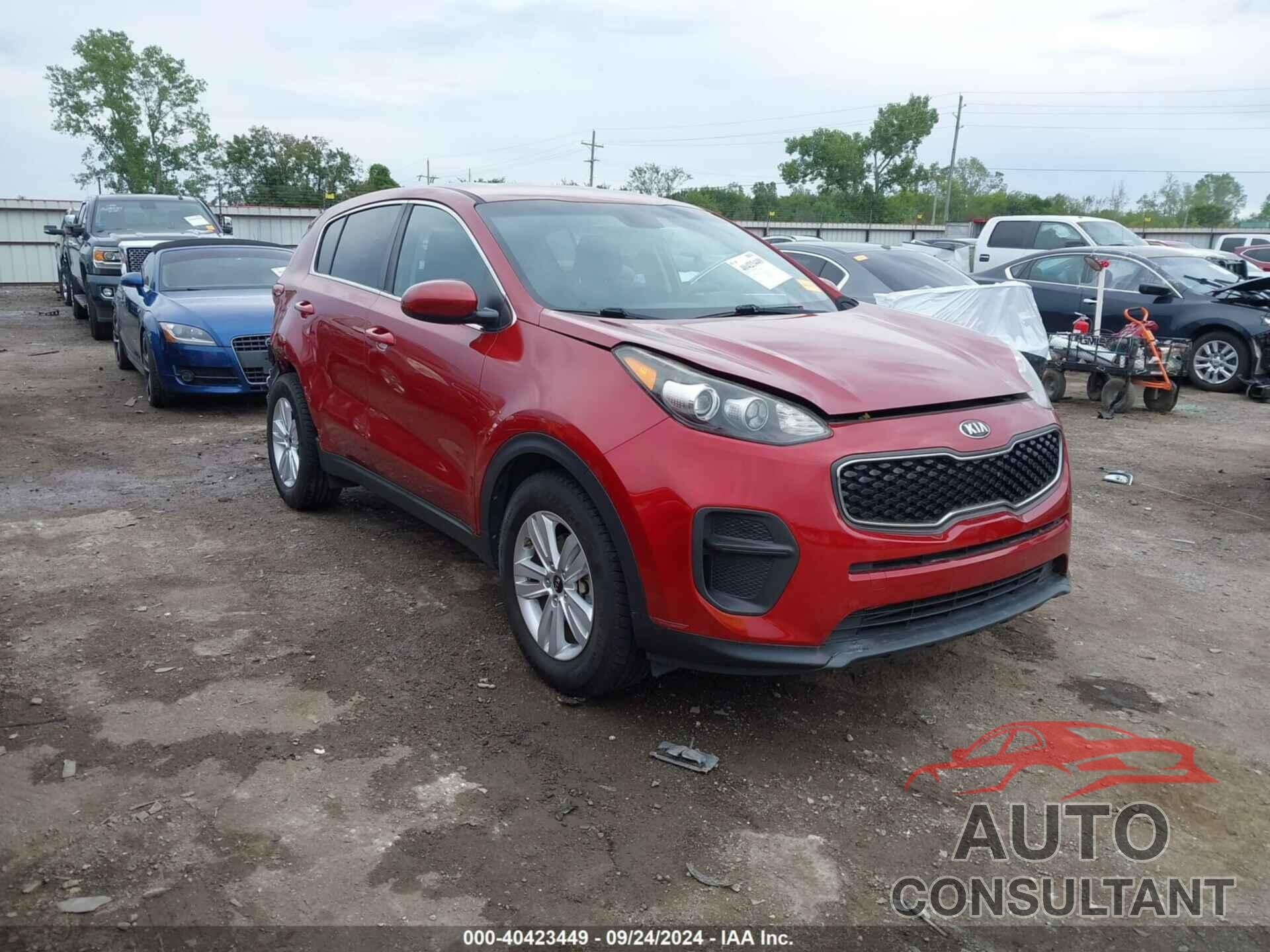 KIA SPORTAGE 2018 - KNDPM3AC9J7489245