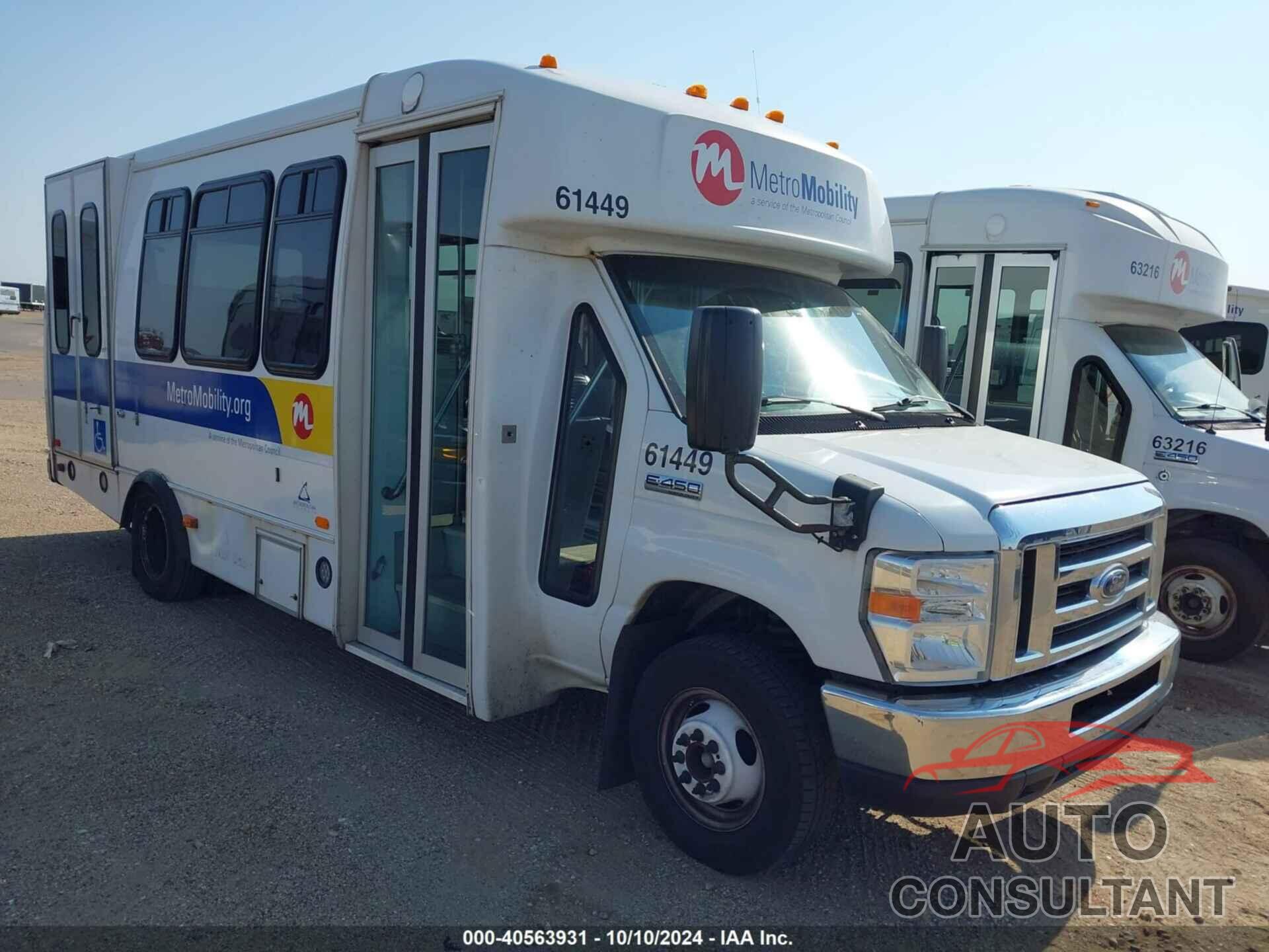 FORD E-450 CUTAWAY 2019 - 1FDFE4FS5KDC30975