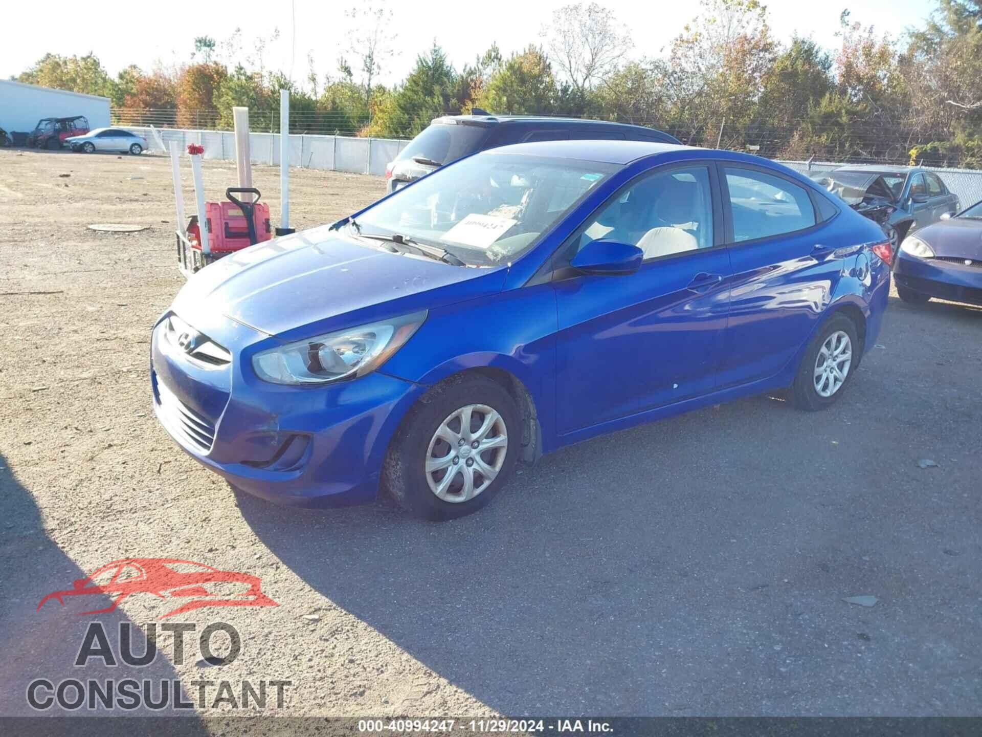 HYUNDAI ACCENT 2013 - KMHCT4AE3DU415801